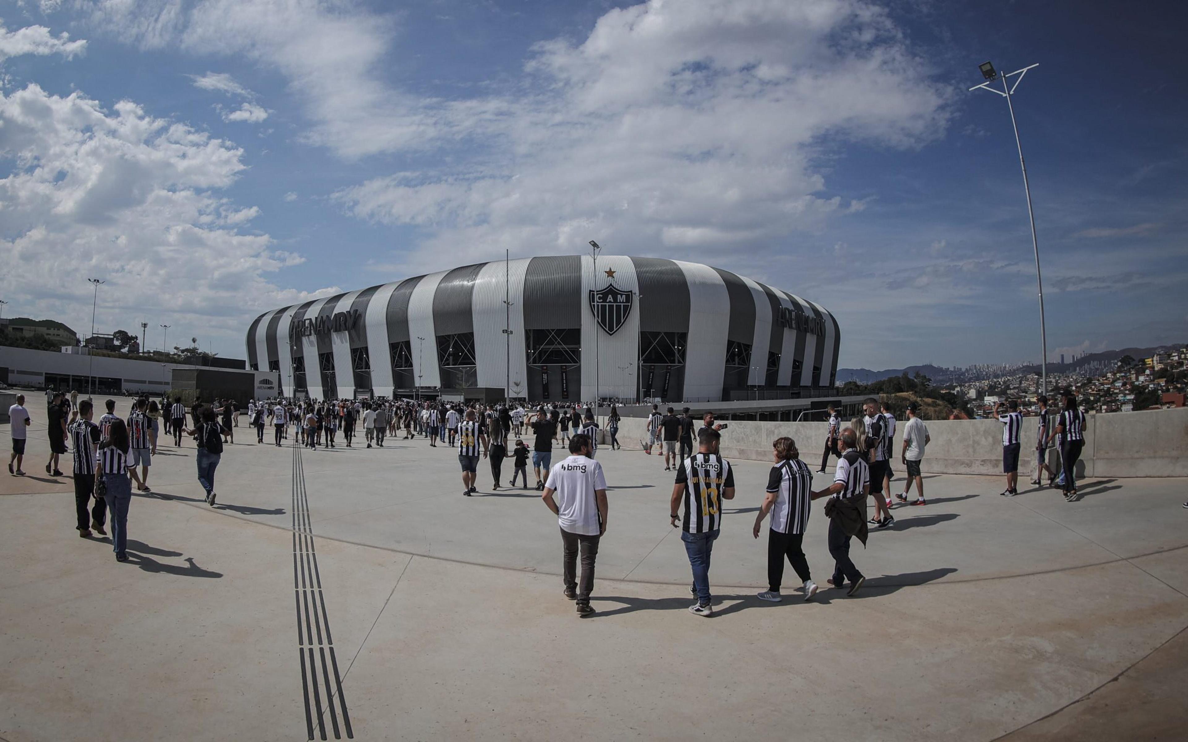 Torcida do Atlético-MG esgota ingressos para a partida de inauguração da Arena MRV