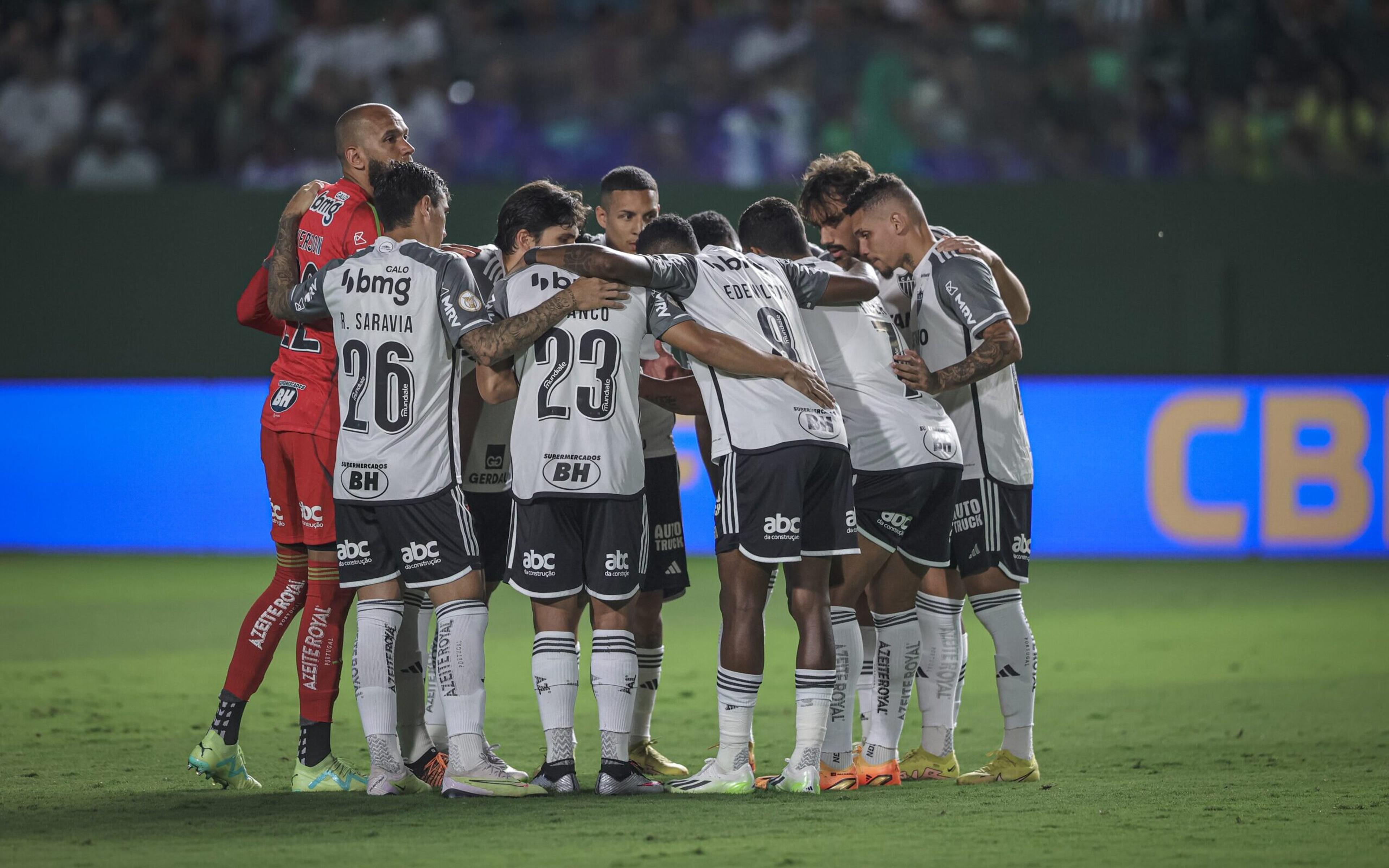 Com duas alterações, Atlético-MG divulga escalação para a partida contra o São Paulo