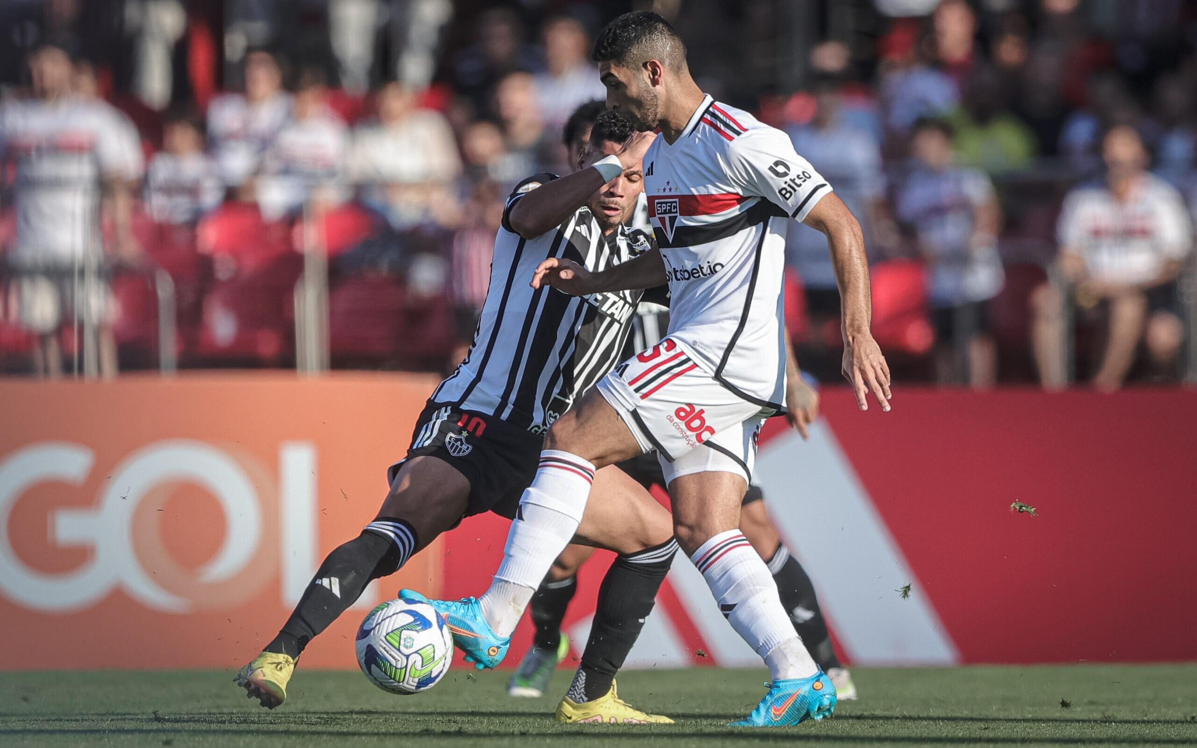 ATUAÇÕES: Lucas ‘vacila’, e meio-campo do São Paulo vai mal em derrota para o Atlético-MG