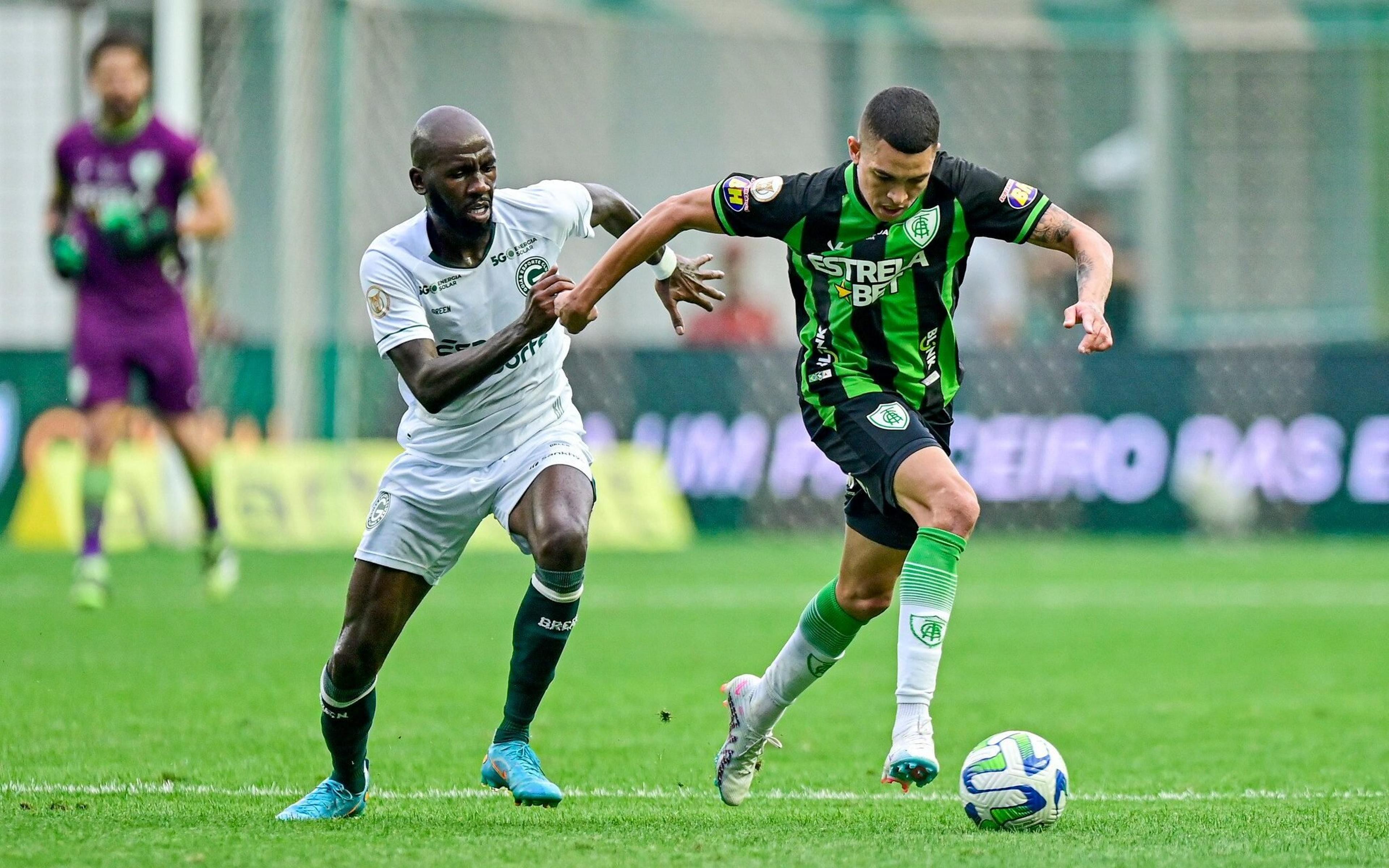 Com gol de Lucas Halter, Goiás vence e afunda América-MG na lanterna do Brasileirão