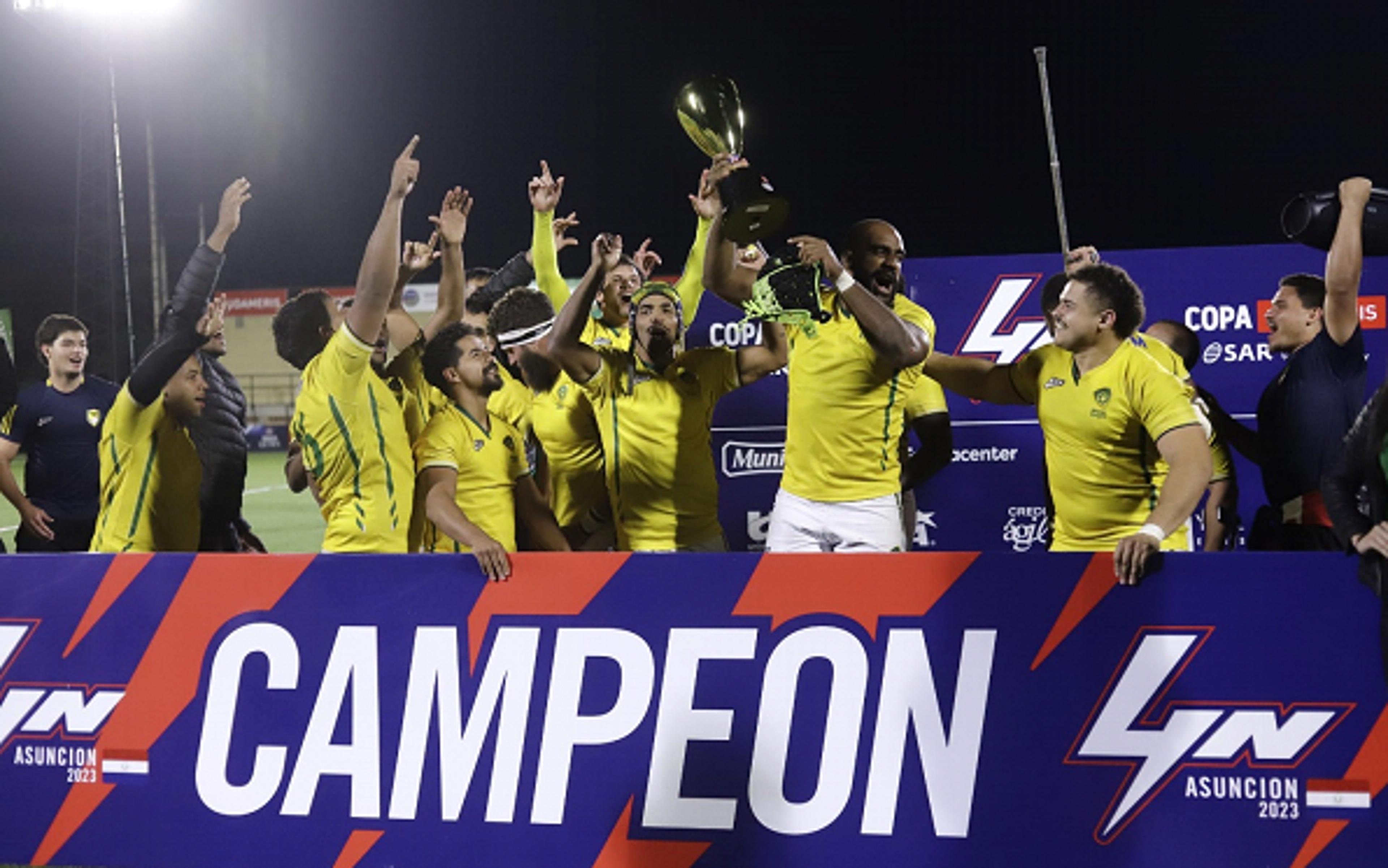 Brasil derrota Paraguai e é campeão do Sul-Americano 4 Nações de Rugby XV