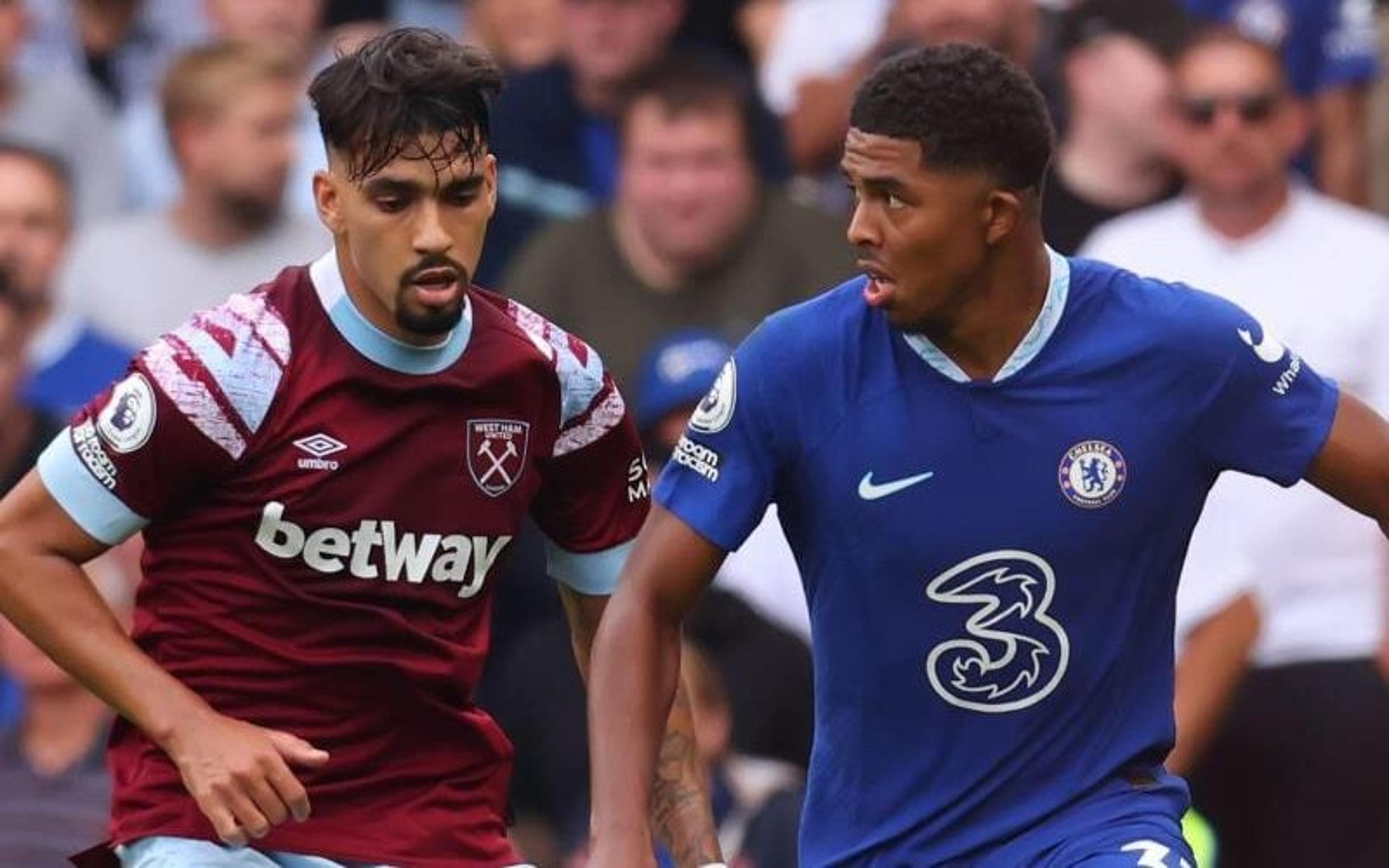 West Ham x Chelsea: onde assistir, horário e prováveis escalações do jogo pela Premier League