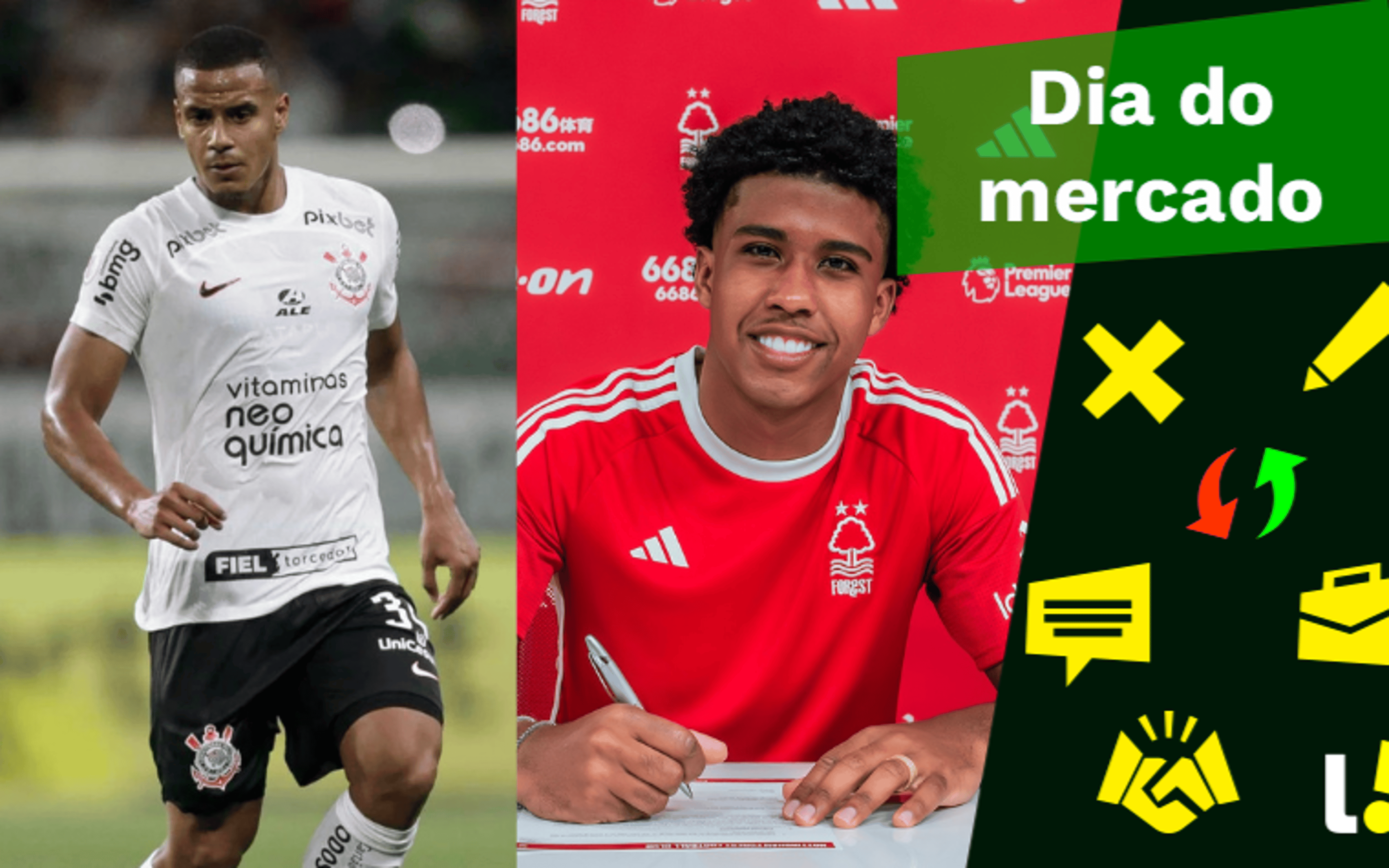 Murillo perto de clube inglês, Andrey de casa nova, Klopp descarta saída de Salah… O Dia do Mercado!