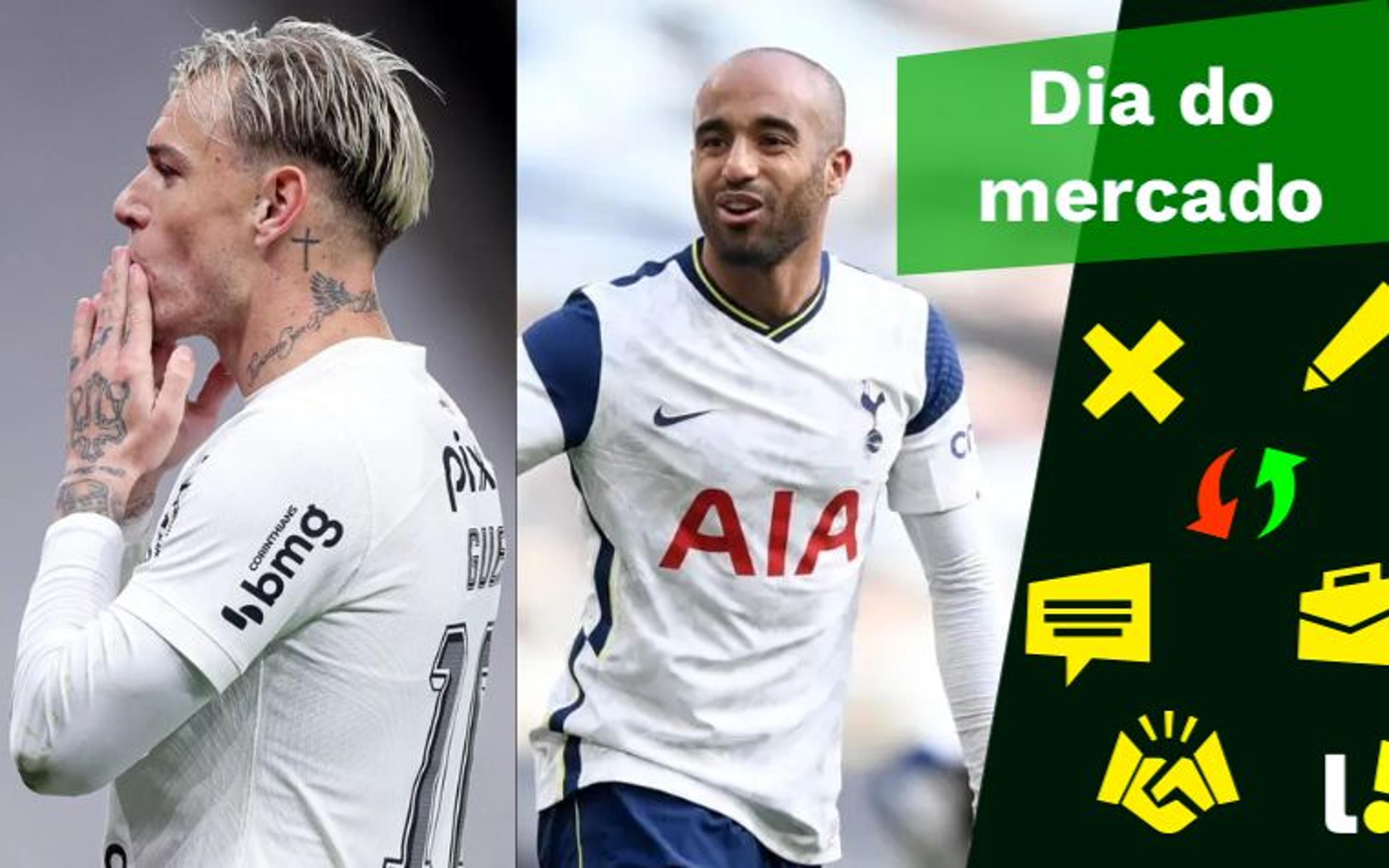 Róger Guedes ‘bate martelo’ sobre futuro, desfecho da novela São Paulo e Lucas Moura… O Dia do Mercado!