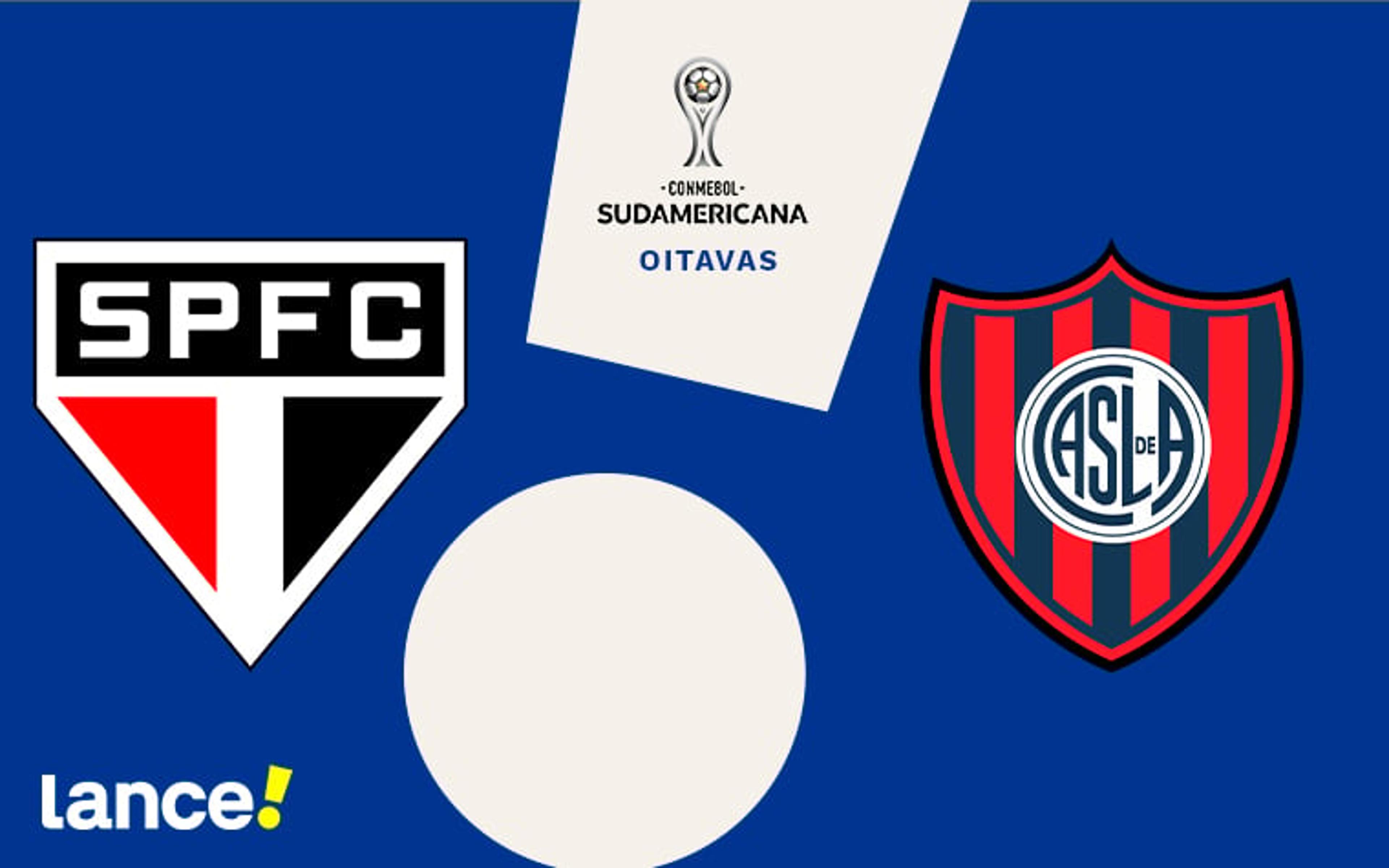 São Paulo x San Lorenzo: onde assistir ao vivo, horário e escalações da decisão pela Sul-Americana