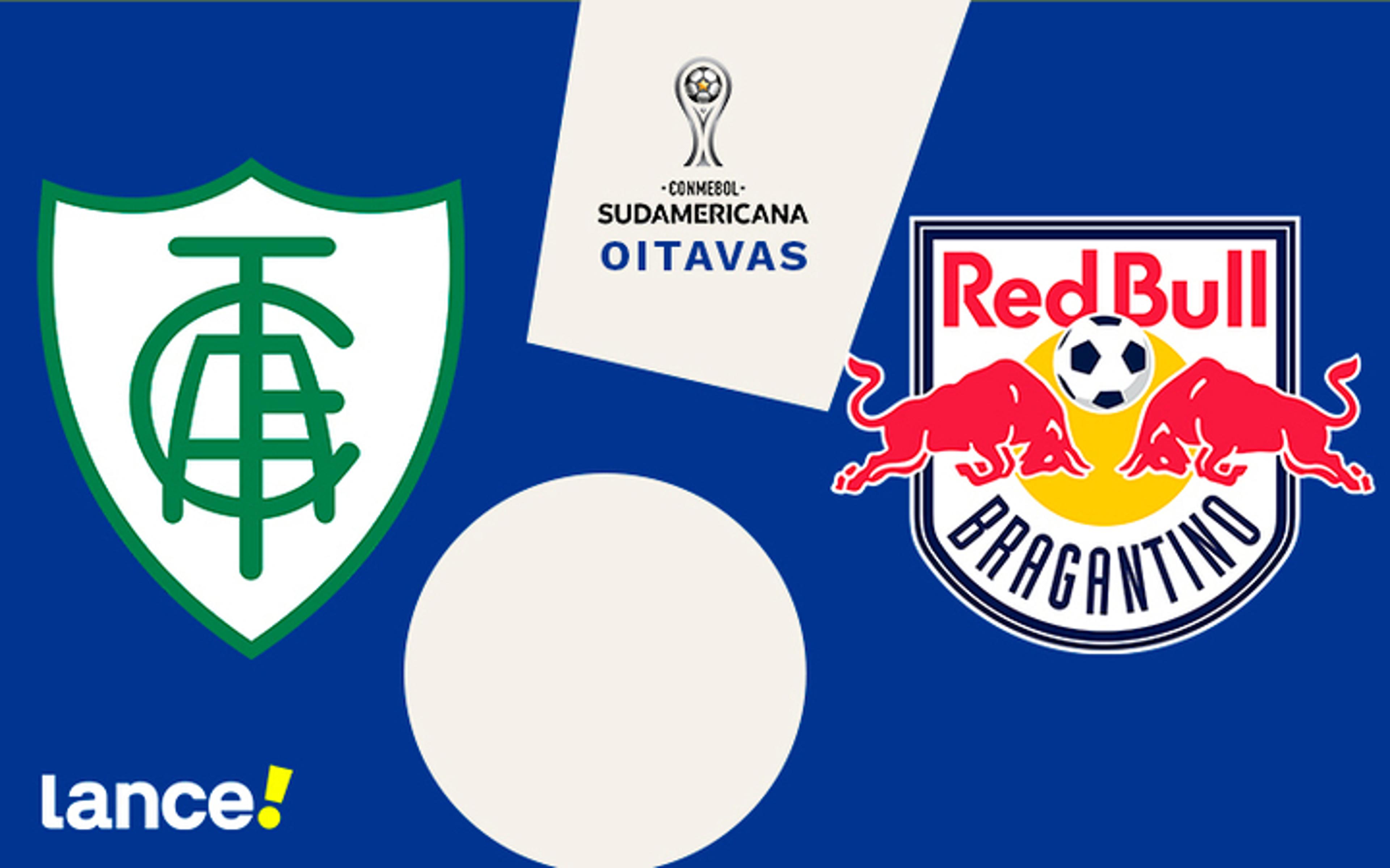 América-MG X Red Bull Bragantino: onde assistir ao vivo, horário e escalações do jogo de hoje pela Sul-Americana