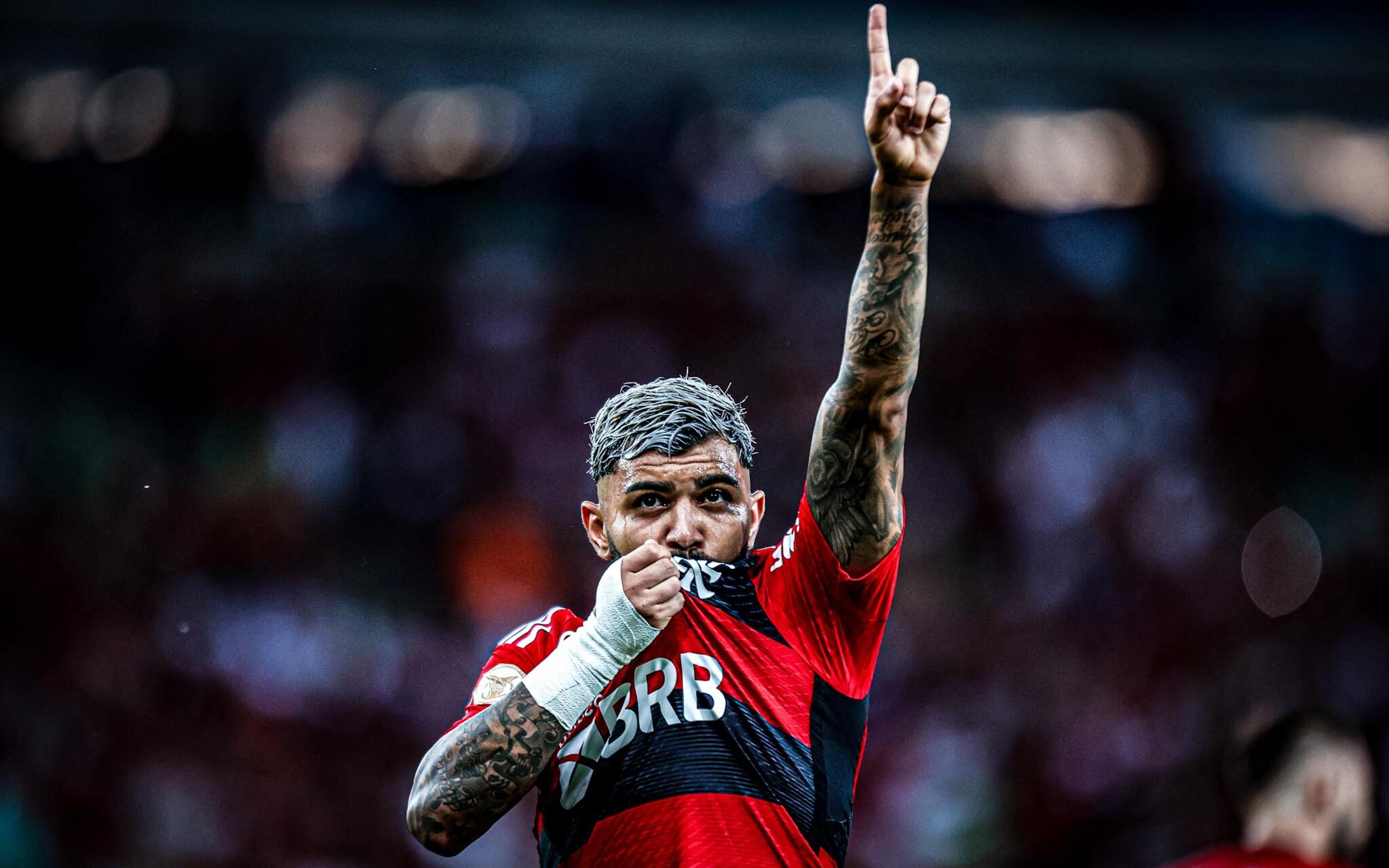 Gabigol atinge novas marcas com a camisa do Flamengo