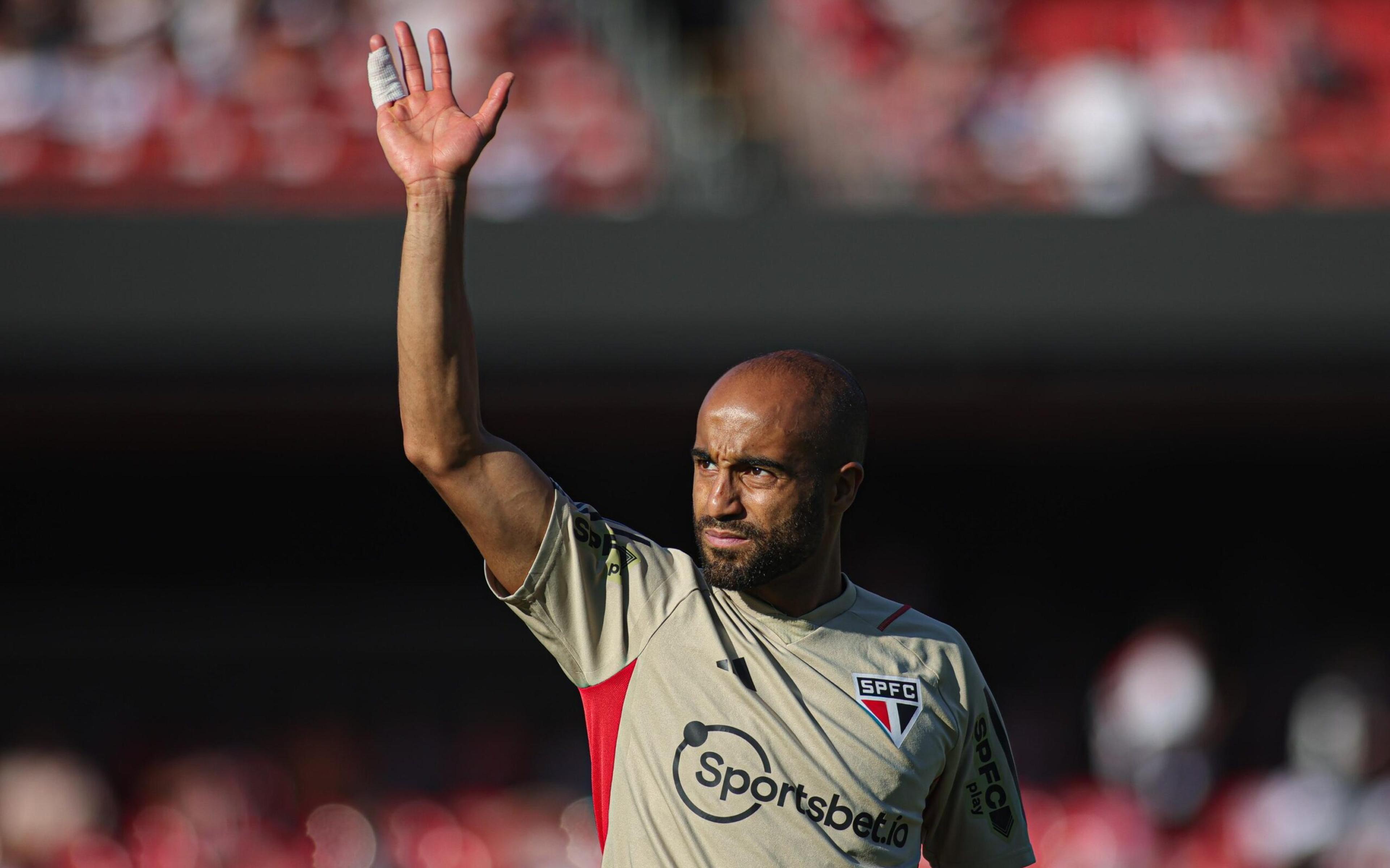 Lucas Moura fica por mais tempo? Ídolo do São Paulo despista e exalta torcida: ‘Sensação única’