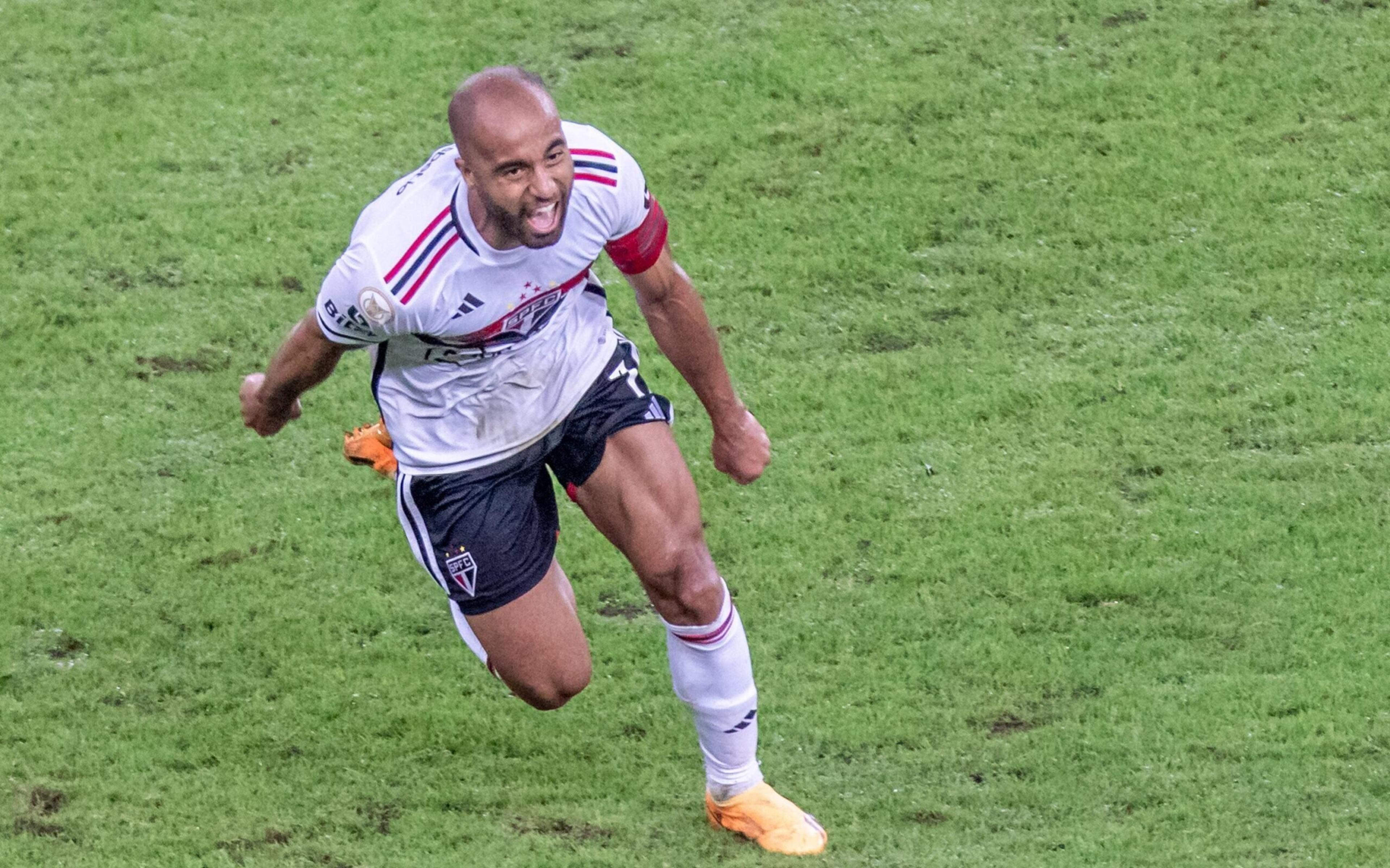 ATUAÇÕES: Lucas Moura marca primeiro gol após volta, e São Paulo empata com Flamengo pelo Brasileirão