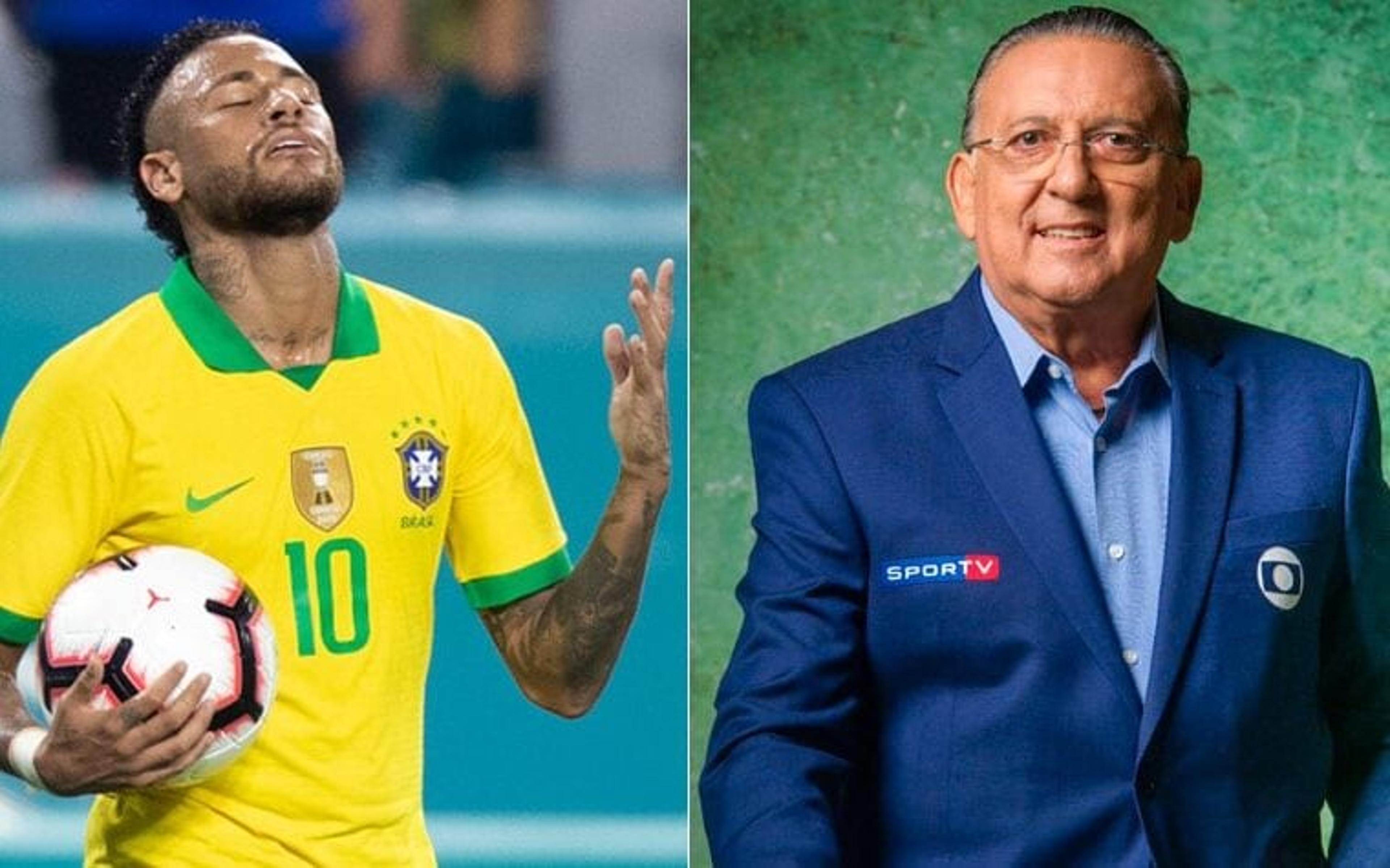 Galvão Bueno surpreende com opinião sobre transferência de Neymar para a Arábia Saudita