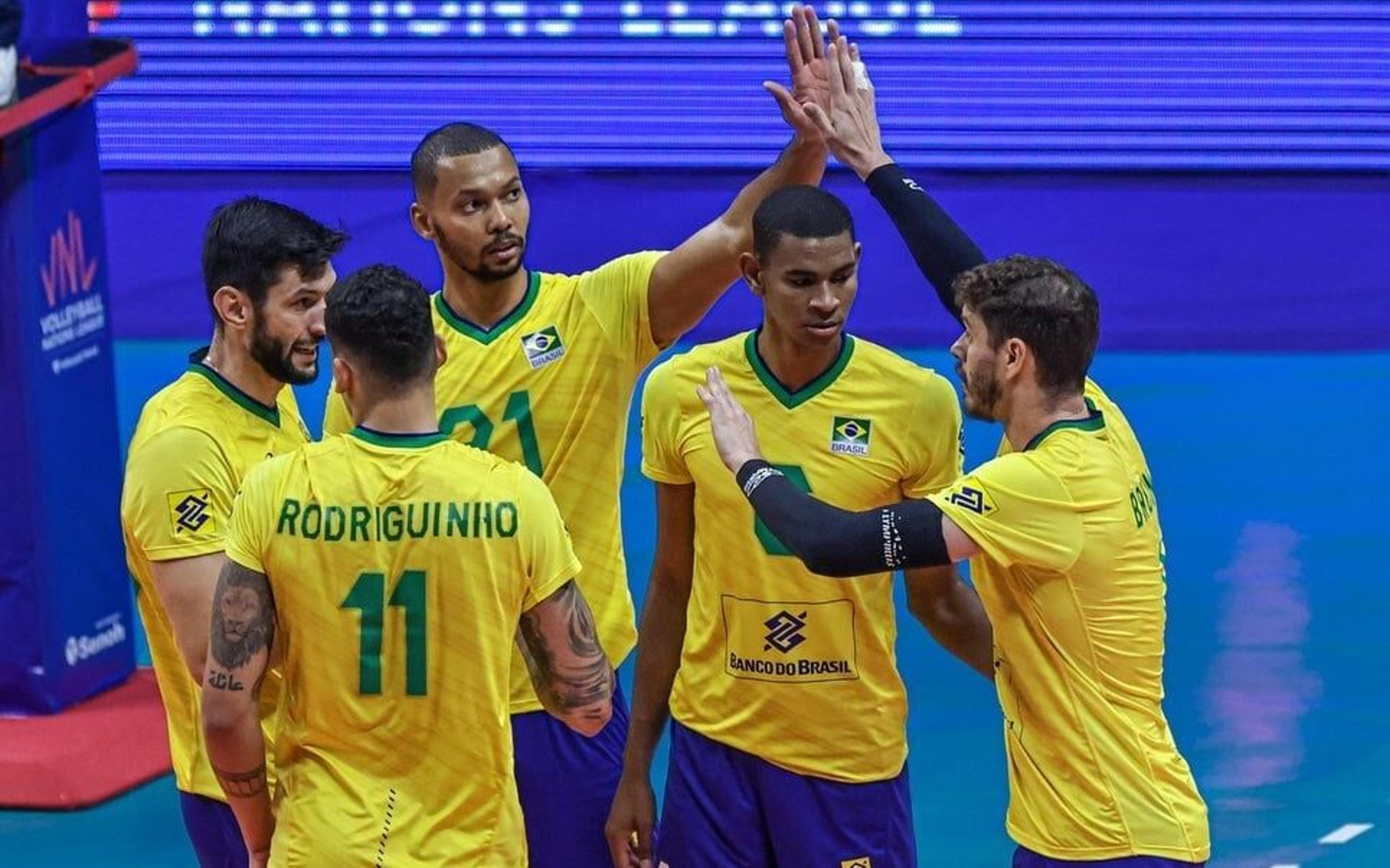 Sul-Americano Masculino de Vôlei; saiba o adversário do Brasil e onde assistir ao confronto