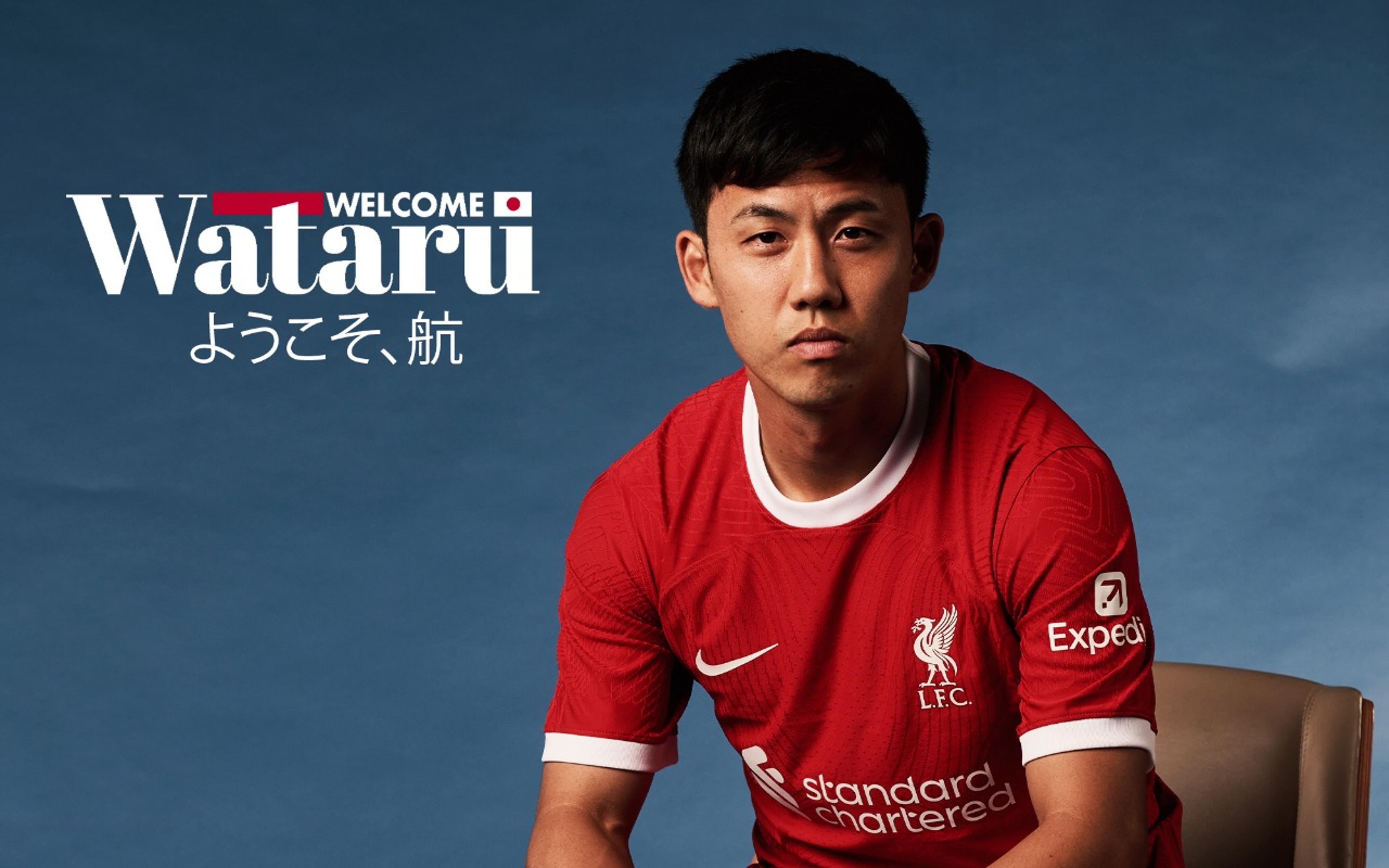 Liverpool oficializa contratação de volante japonês destaque da Bundesliga