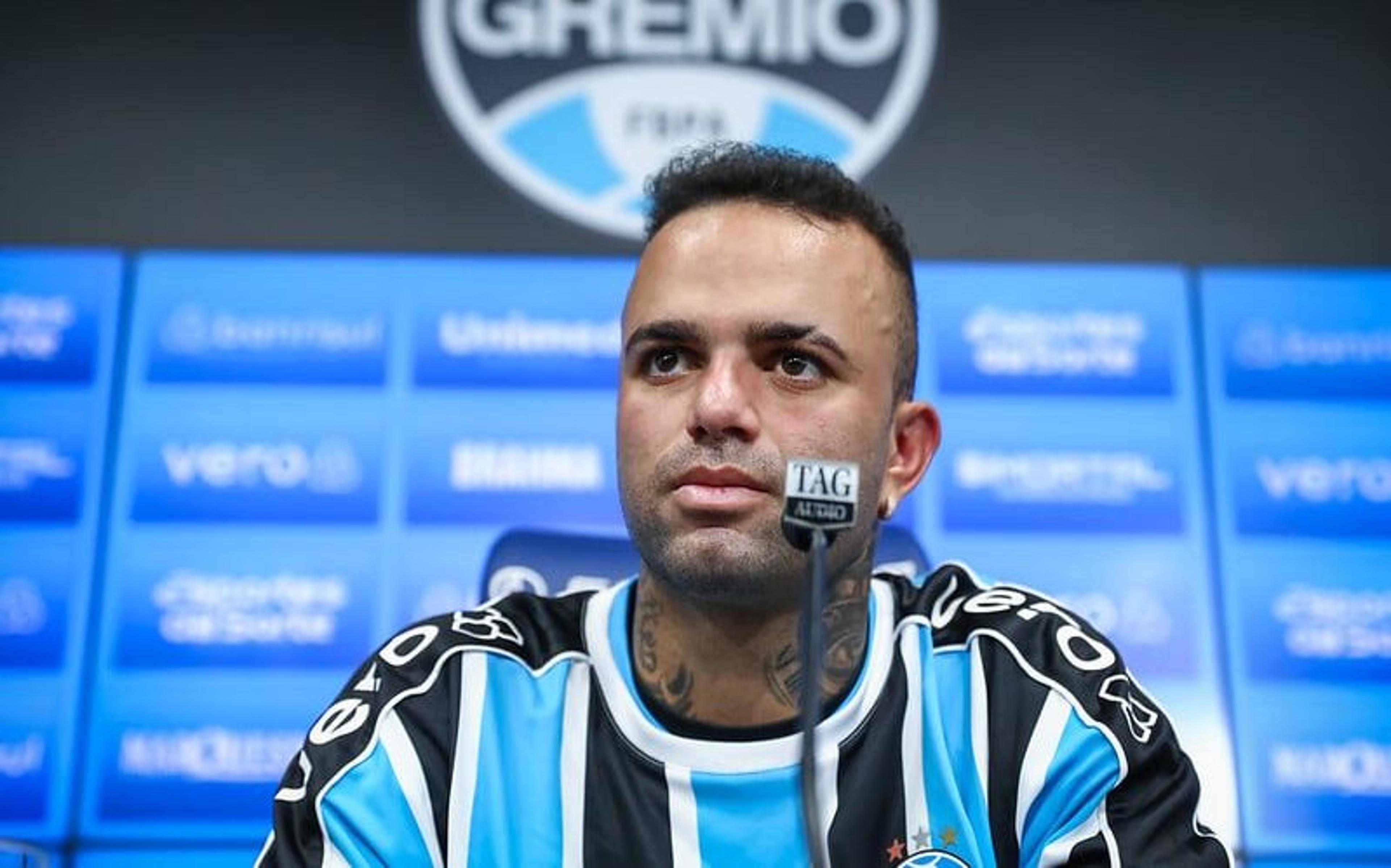 Grêmio apresenta Luan que fala em ‘recomeço’ e ‘página virada’