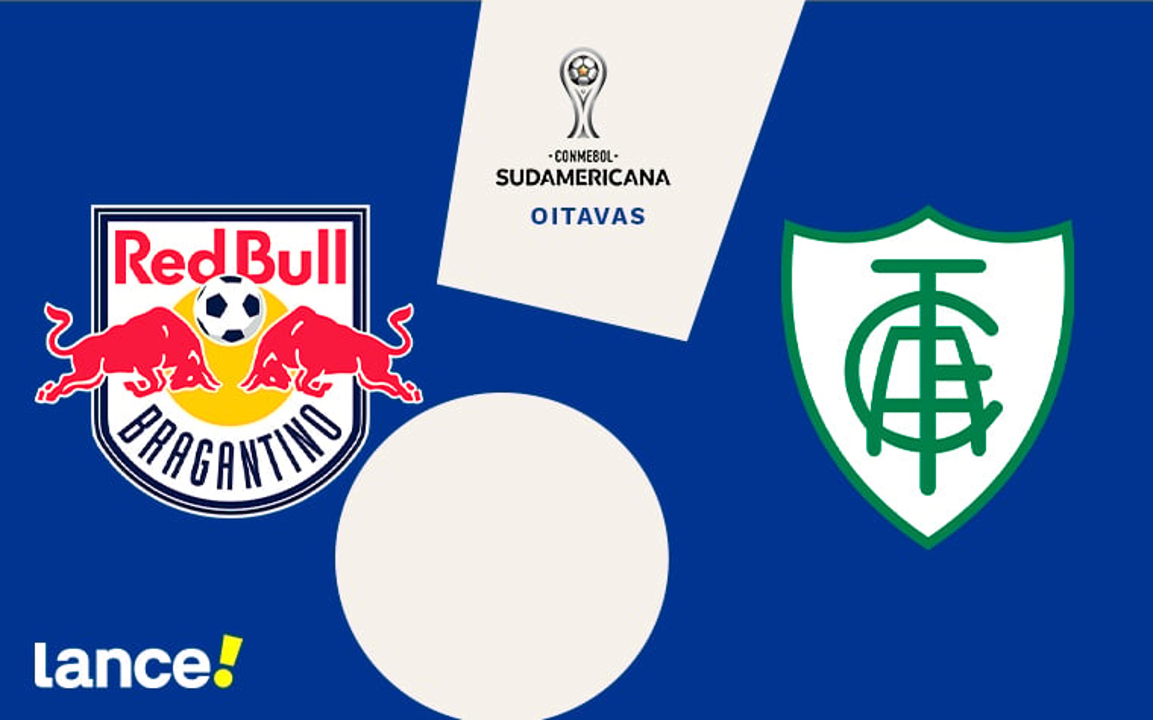 Red Bull Bragantino X América-MG: onde assistir ao vivo, horário e escalações do jogo de hoje pela Sul-Americana