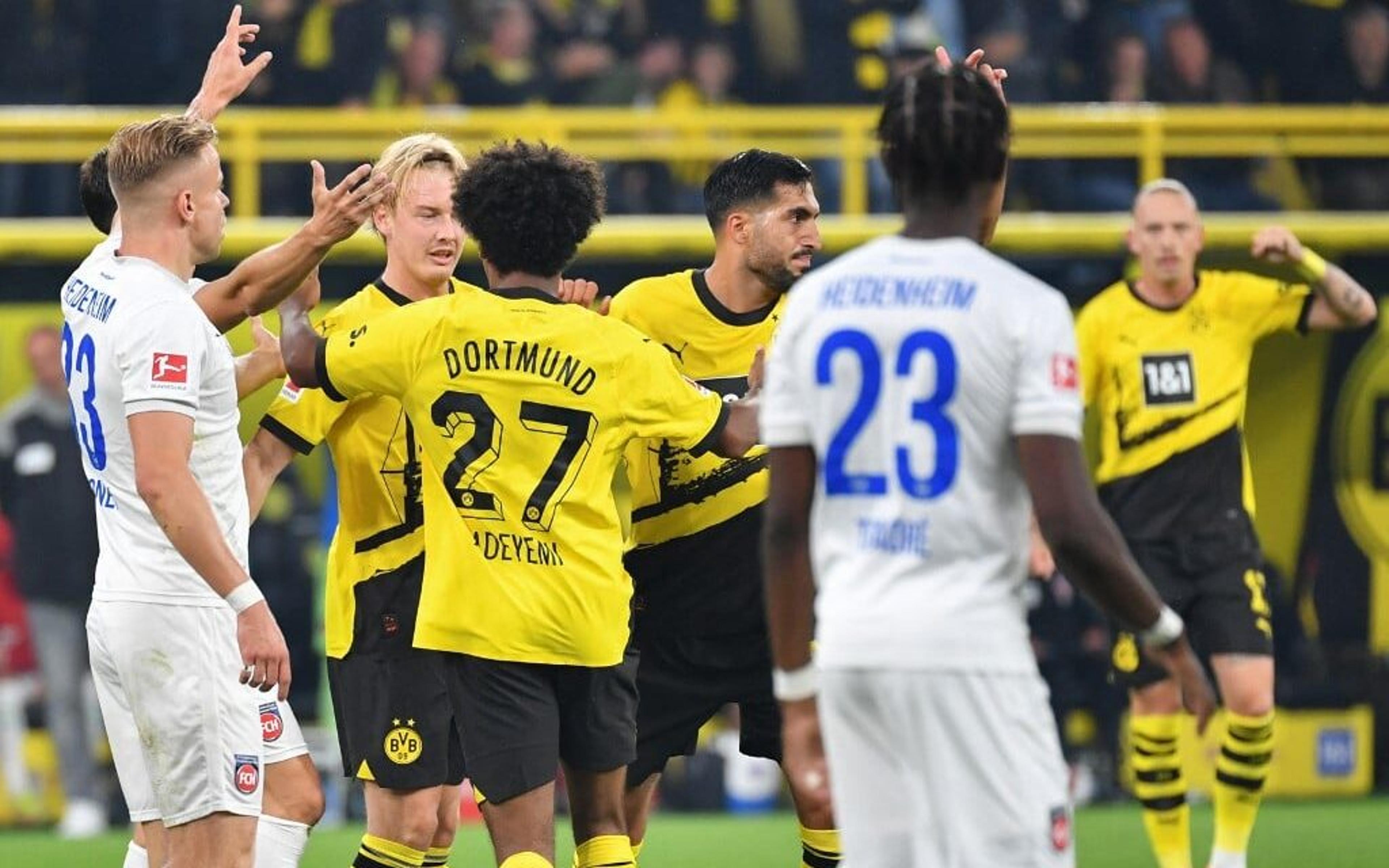 Borussia Dortmund sofre empate no fim e se afasta do G4 da Bundesliga