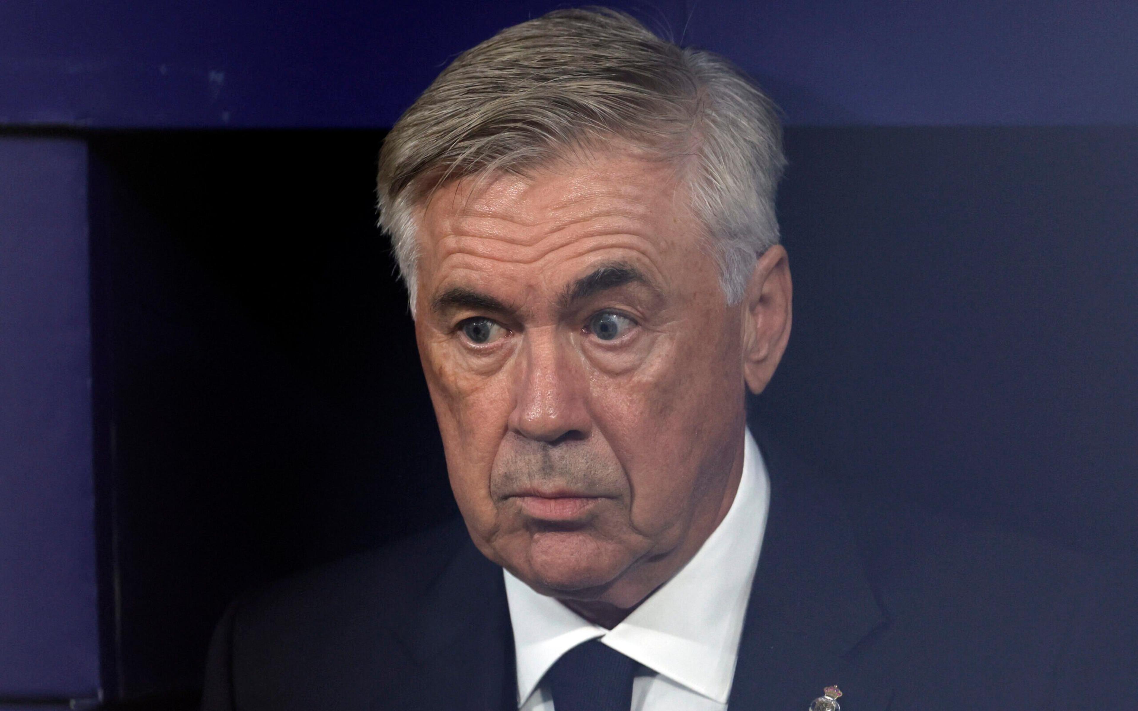 Ancelotti assume responsabilidade após derrota do Real Madrid no clássico contra o Atlético