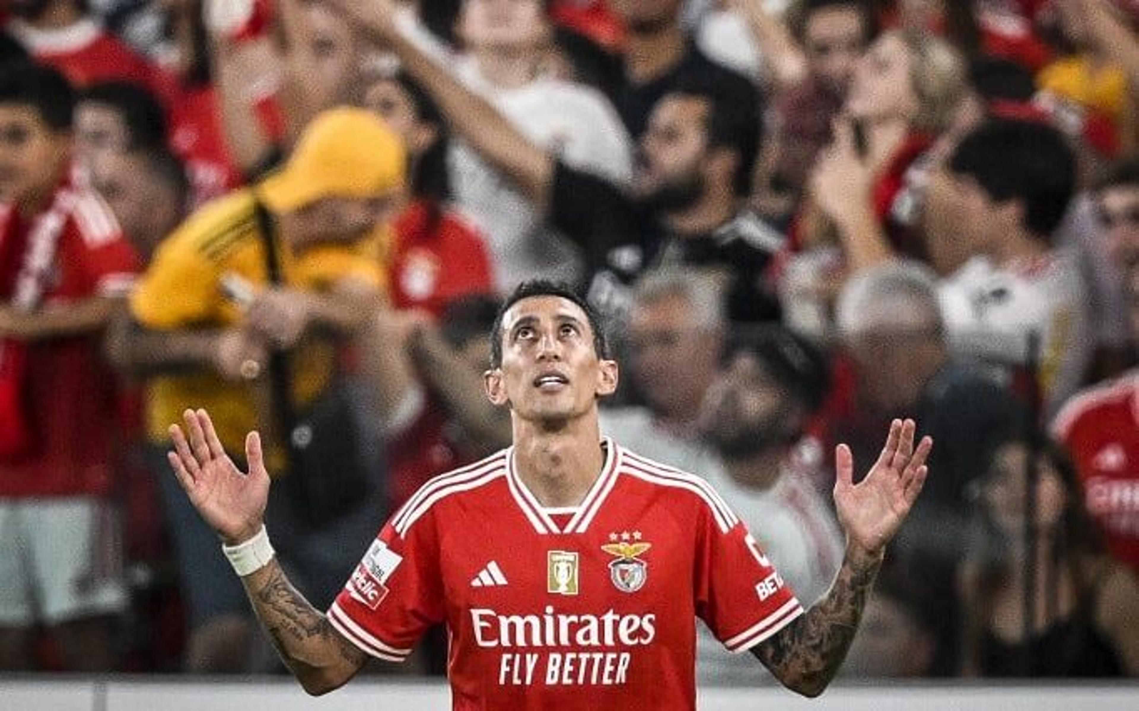 Di María brilha, Benfica vence Porto e assume a liderança do Campeonato Português