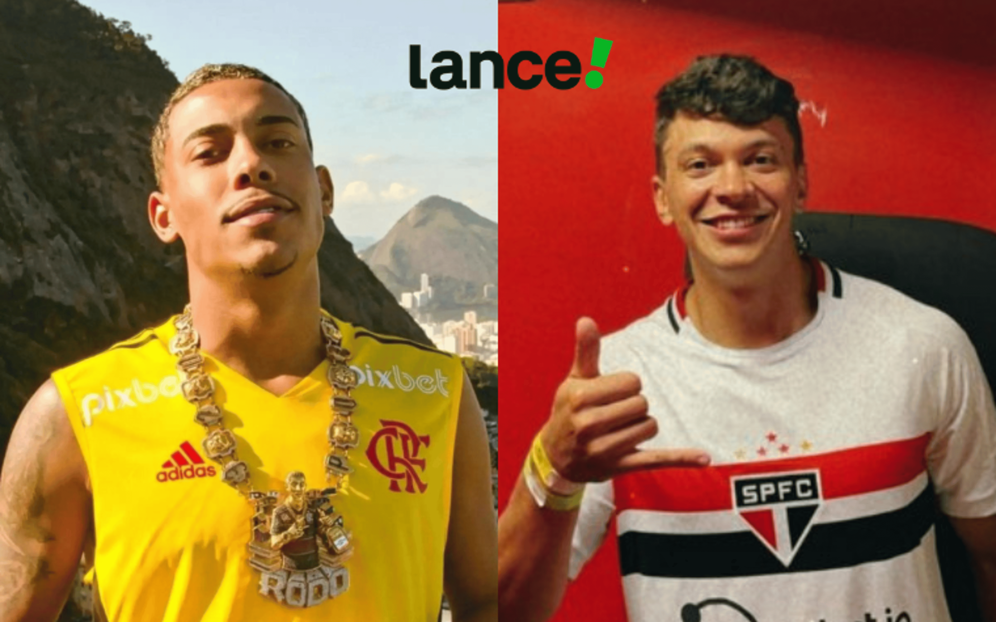 Flamengo x São Paulo! Quem ganharia um jogo entre os torcedores famosos dos times?