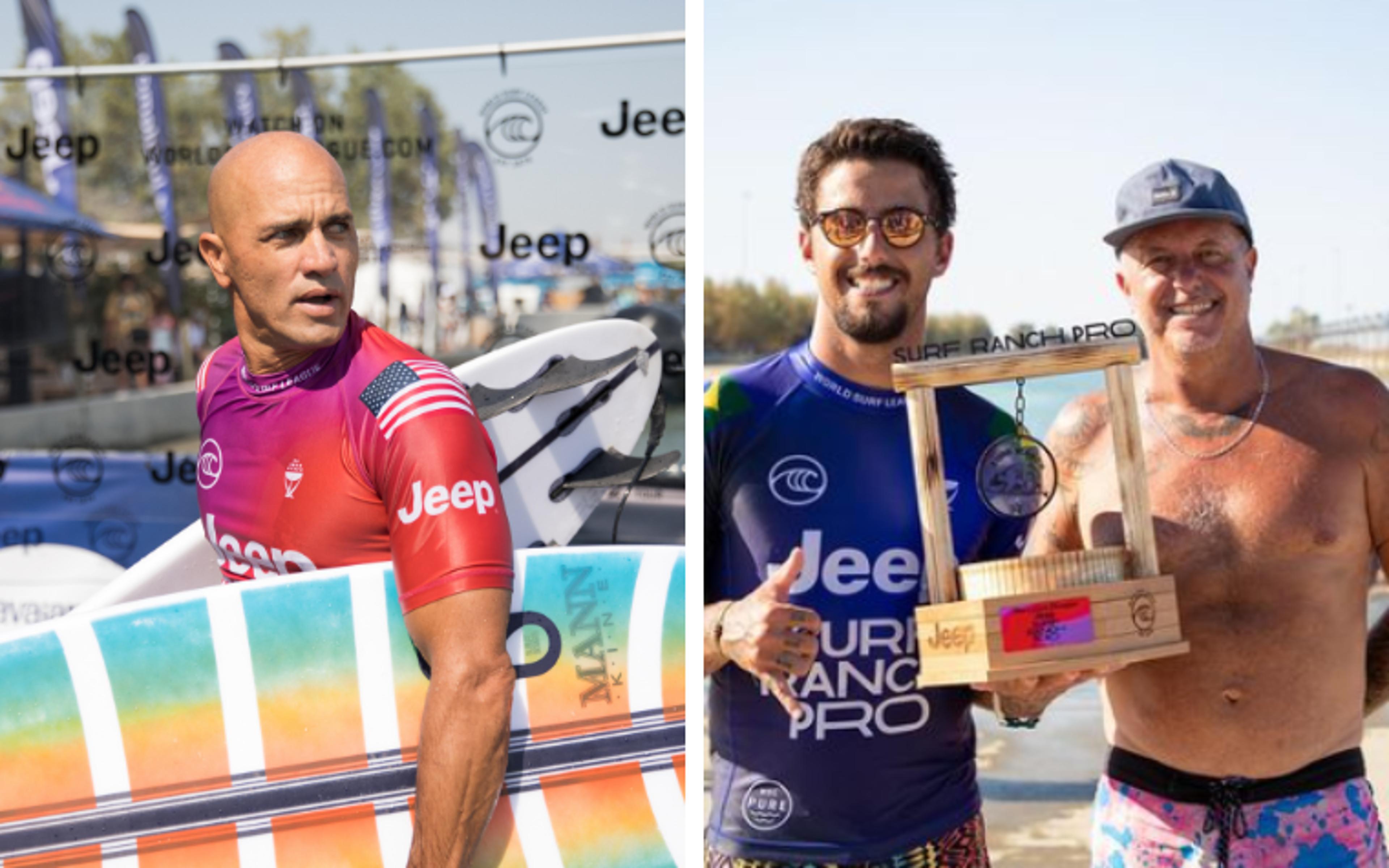 Kelly Slater e pai de Filipe Toledo trocam farpas pelas redes sociais