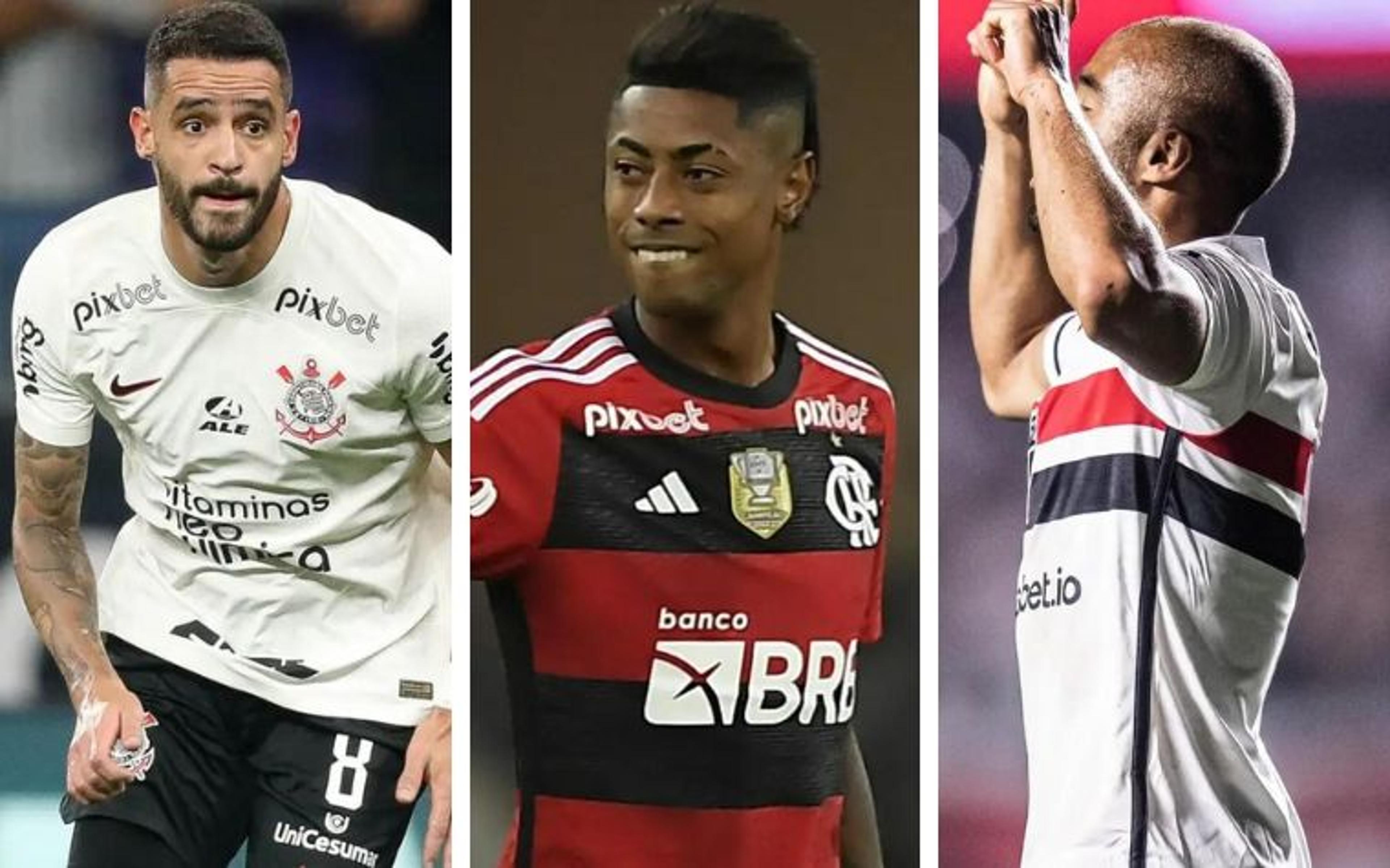 Bruno Henrique na lista: veja 50 jogadores com contrato acabando em dezembro