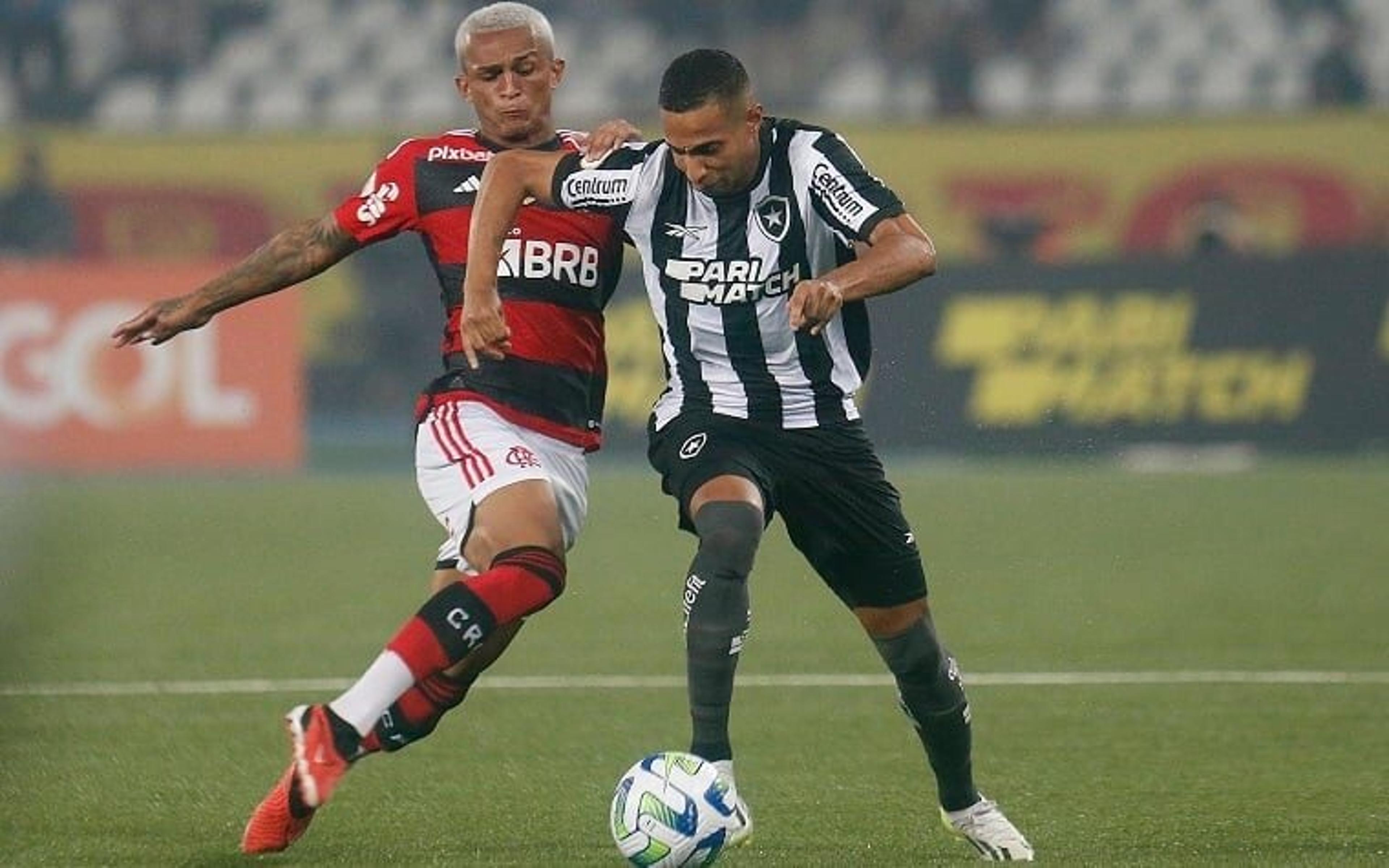 ATUAÇÕES: dupla se salva no Botafogo em derrota para o Flamengo