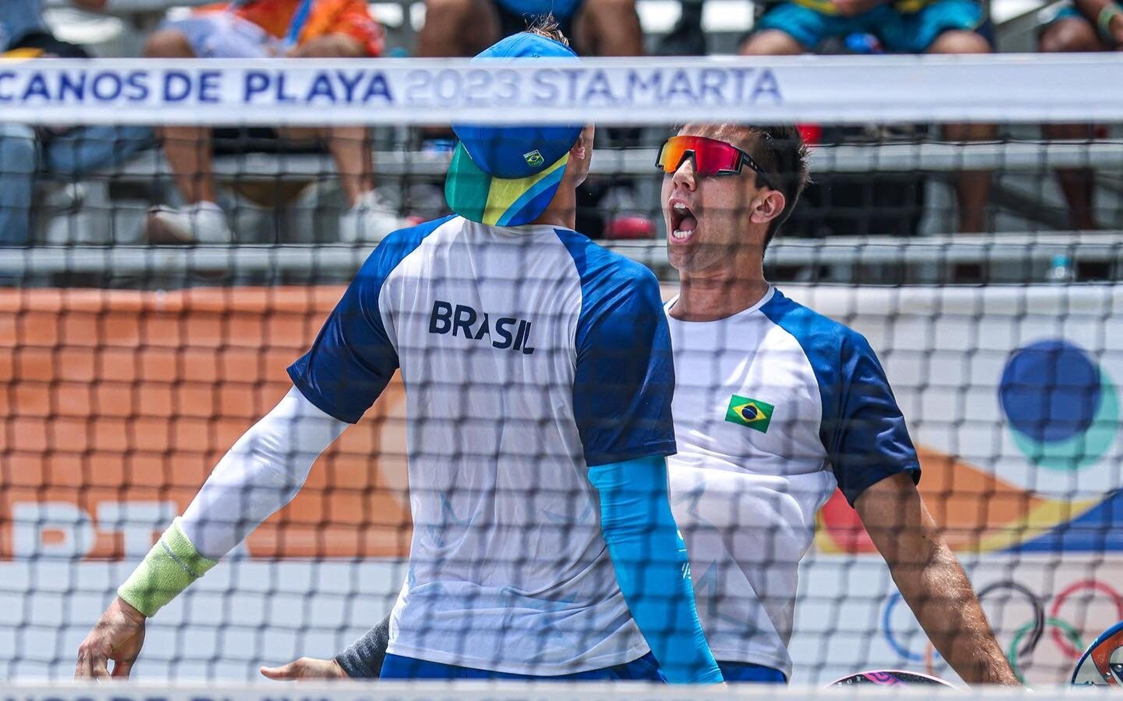 Campeão no Sul-Americano, Allan Oliveira disputa o Pan-Americano de Beach Tennis no Chile