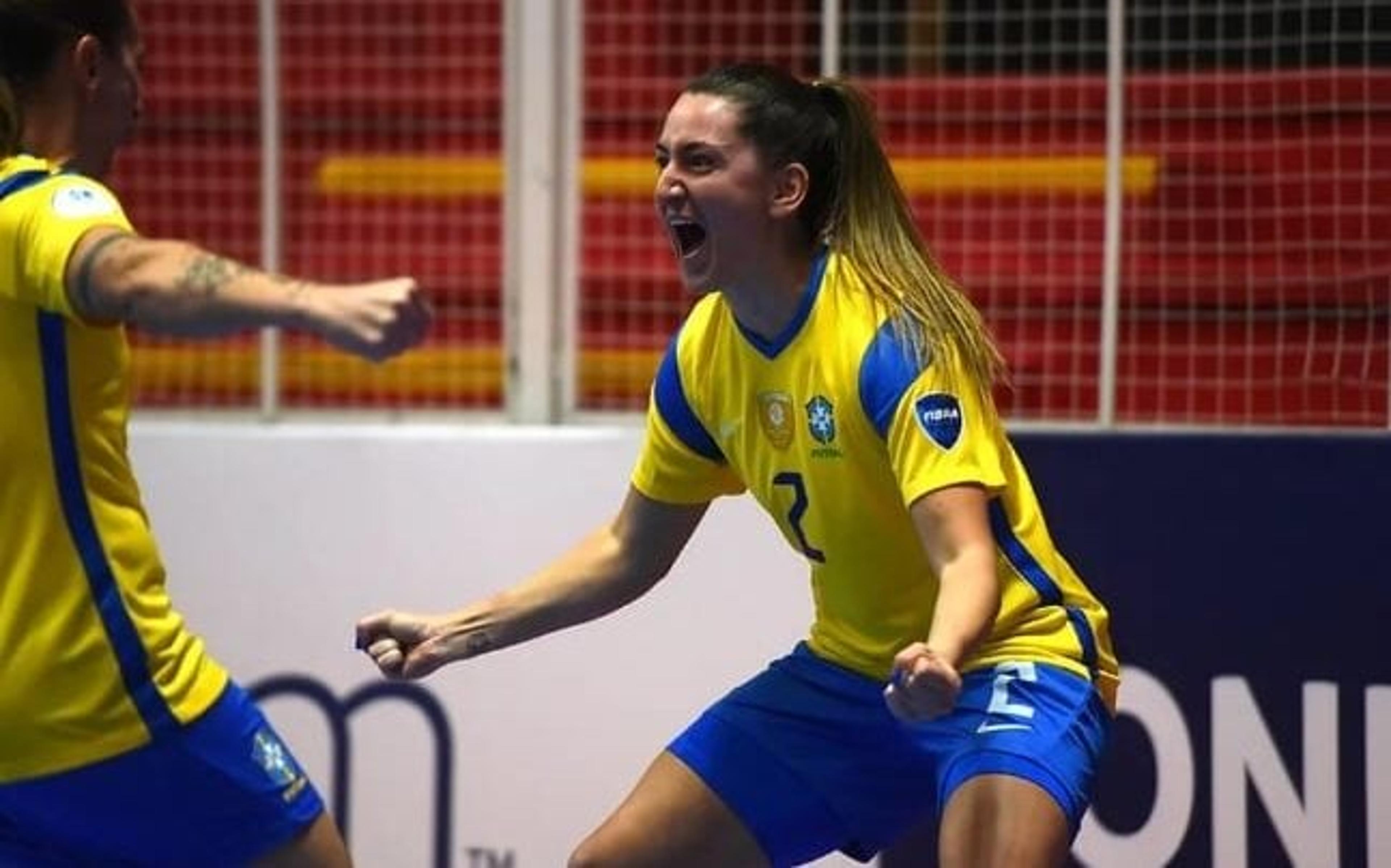 Seleção Brasileira goleia o Paraguai e passa para semifinal da Copa América de Futsal Feminino