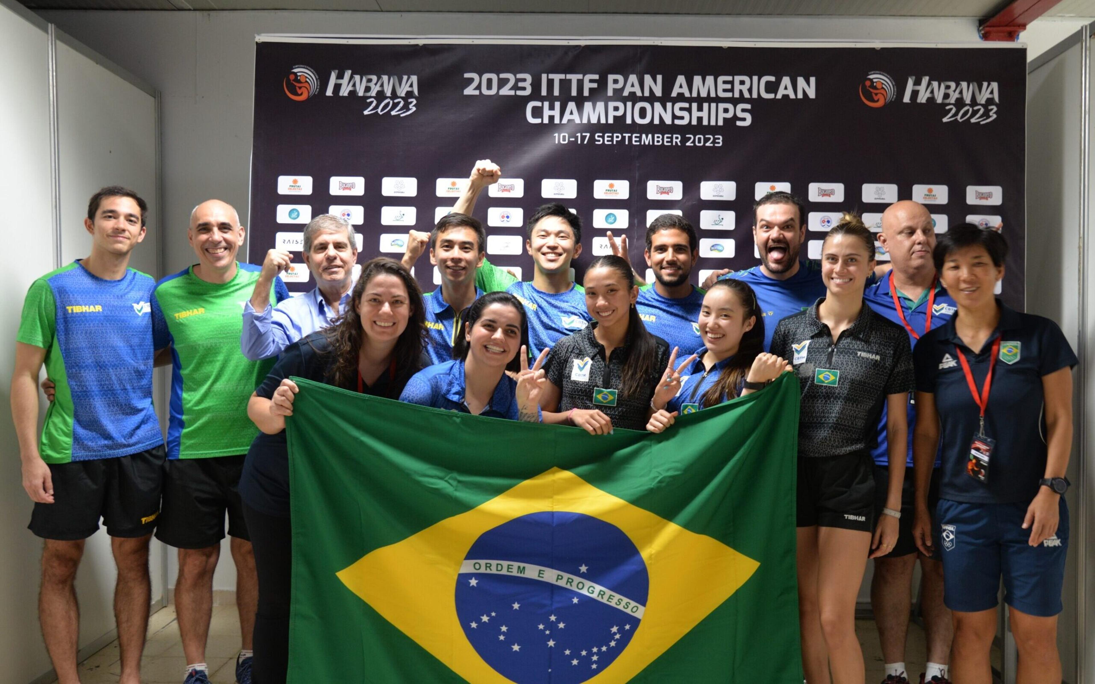 Tênis de mesa: equipes masculina e feminina do Brasil garantem classificação aos Jogos Olímpicos