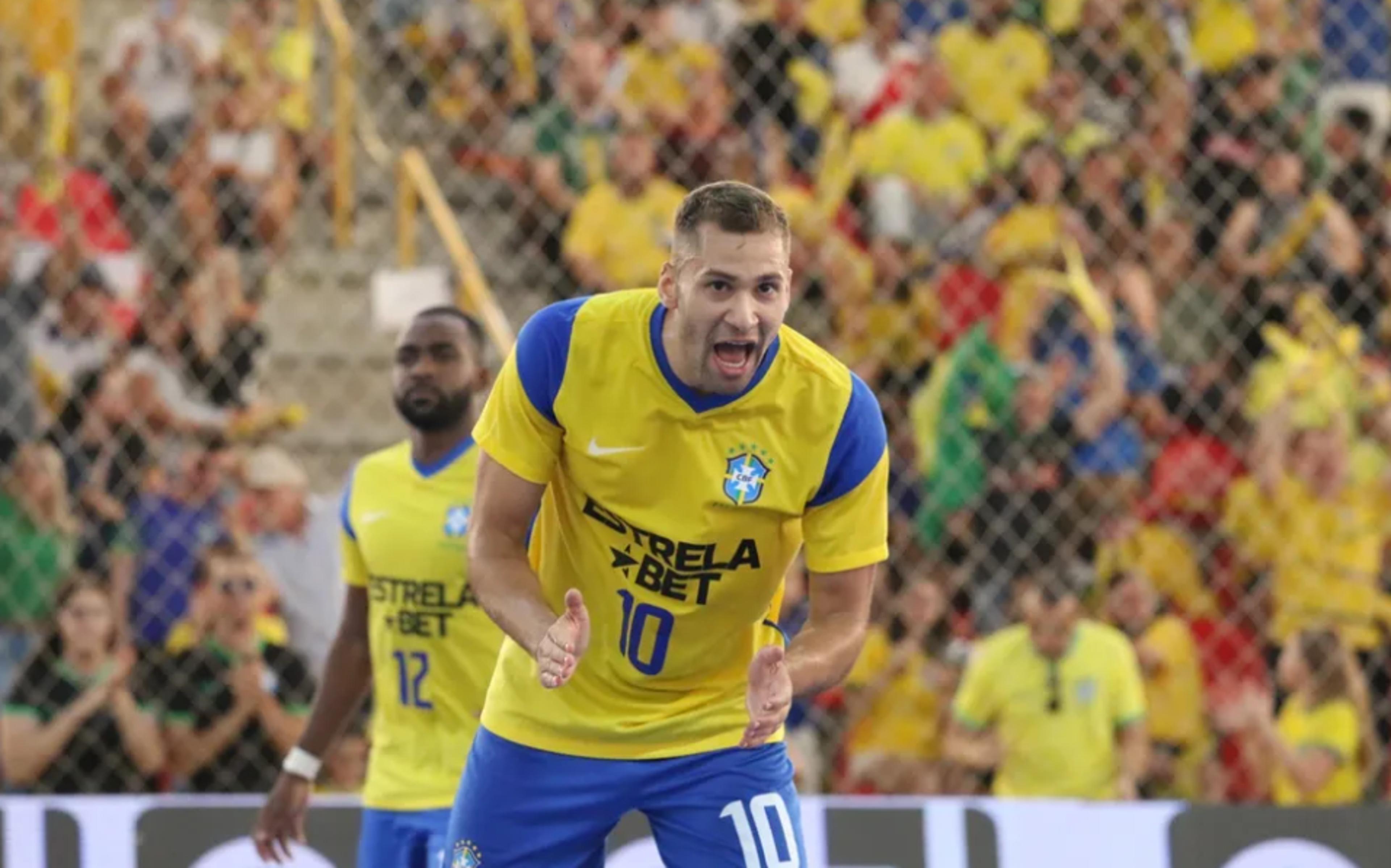 Com 100% de aproveitamento, Brasil vence a  Copa das Nações de Futsal