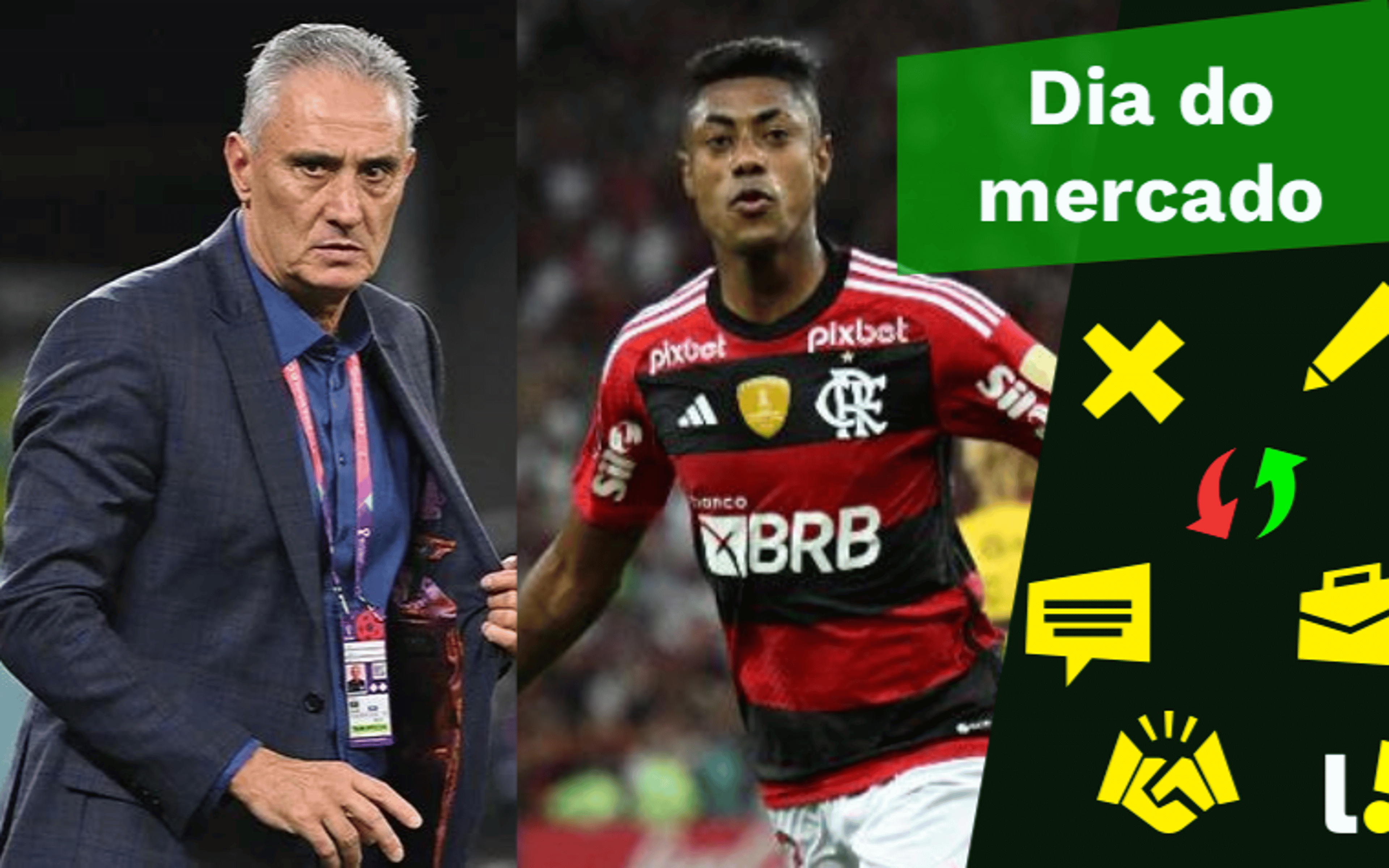 Tite na mira do Flamengo, Carille longe do Santos, São Paulo de olho em jogadores do Rubro-Negro… O Dia do Mercado!