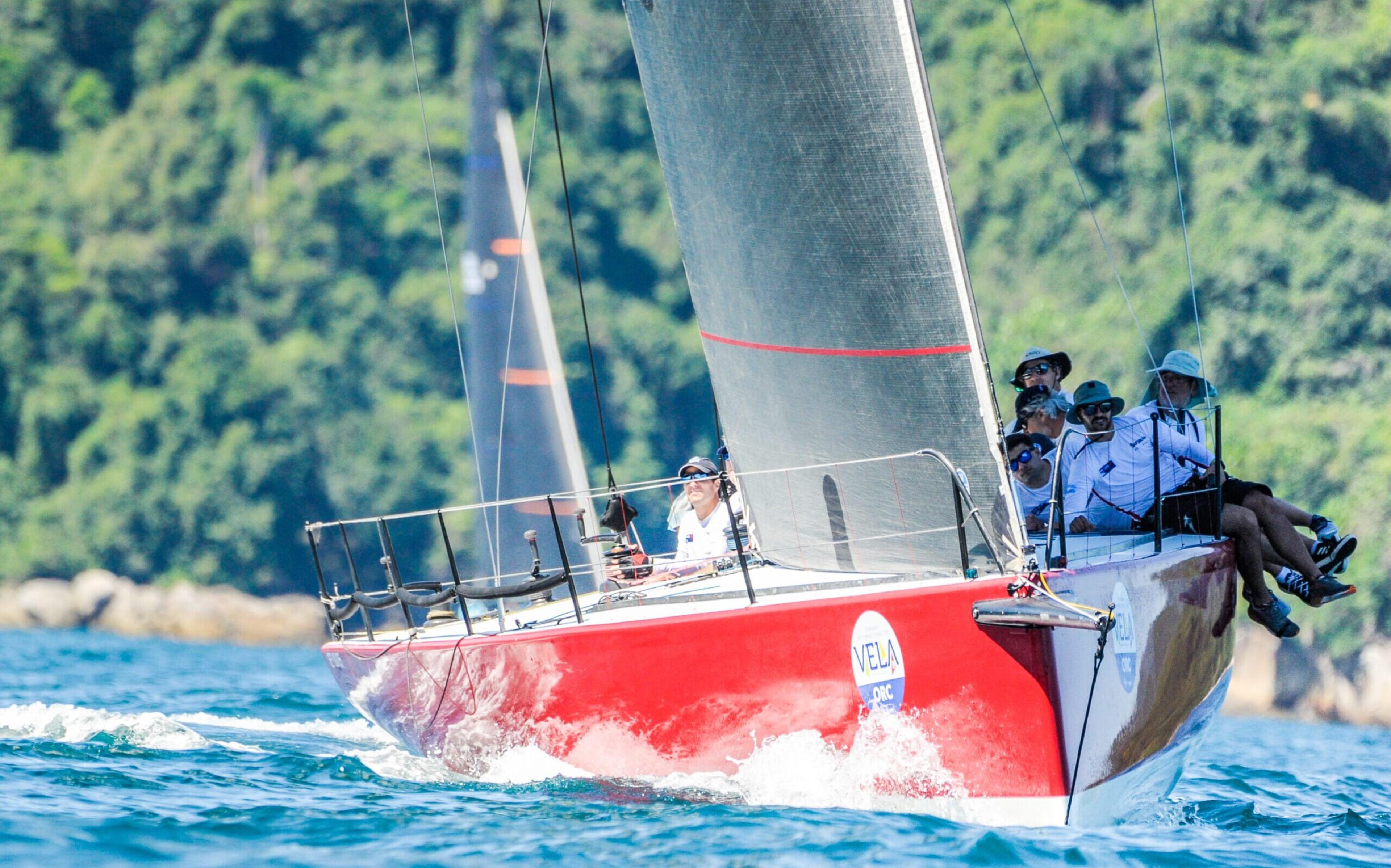 Argentinos dominam regata de percurso na sexta-feira na Semana Internacional de Vela de Angra dos Reis 