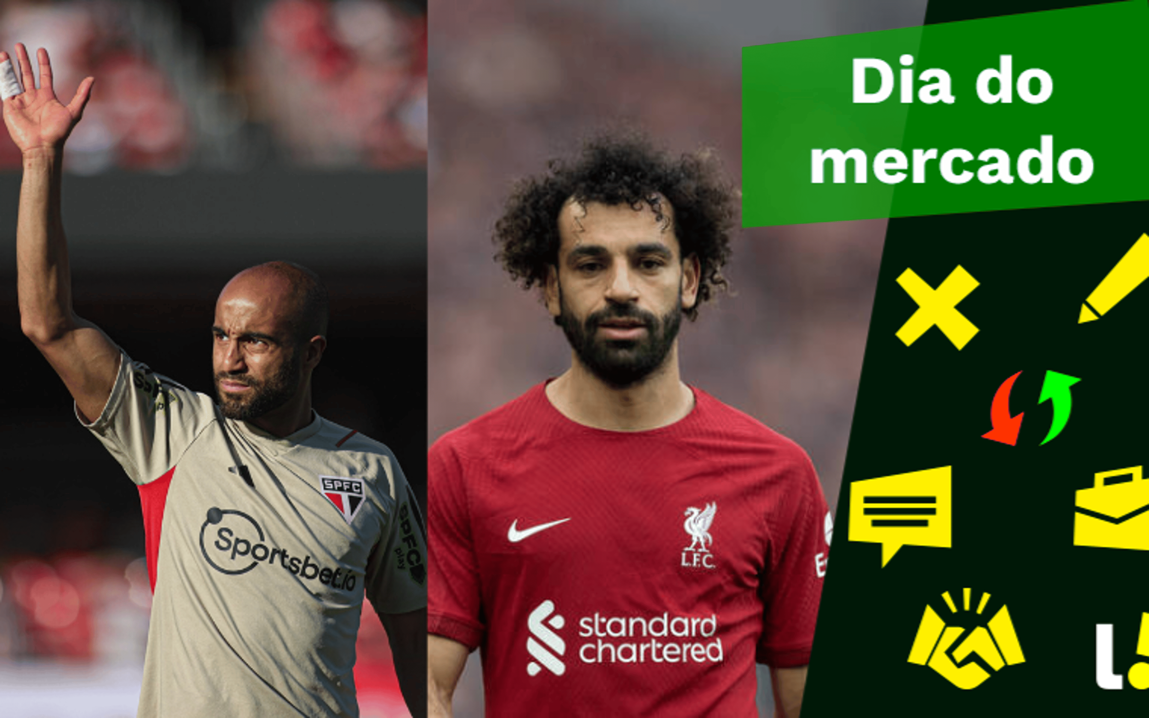 São Paulo traça planos para renovar com Lucas, Salah pode entrar em ‘lista proibida’… Veja o Dia do Mercado