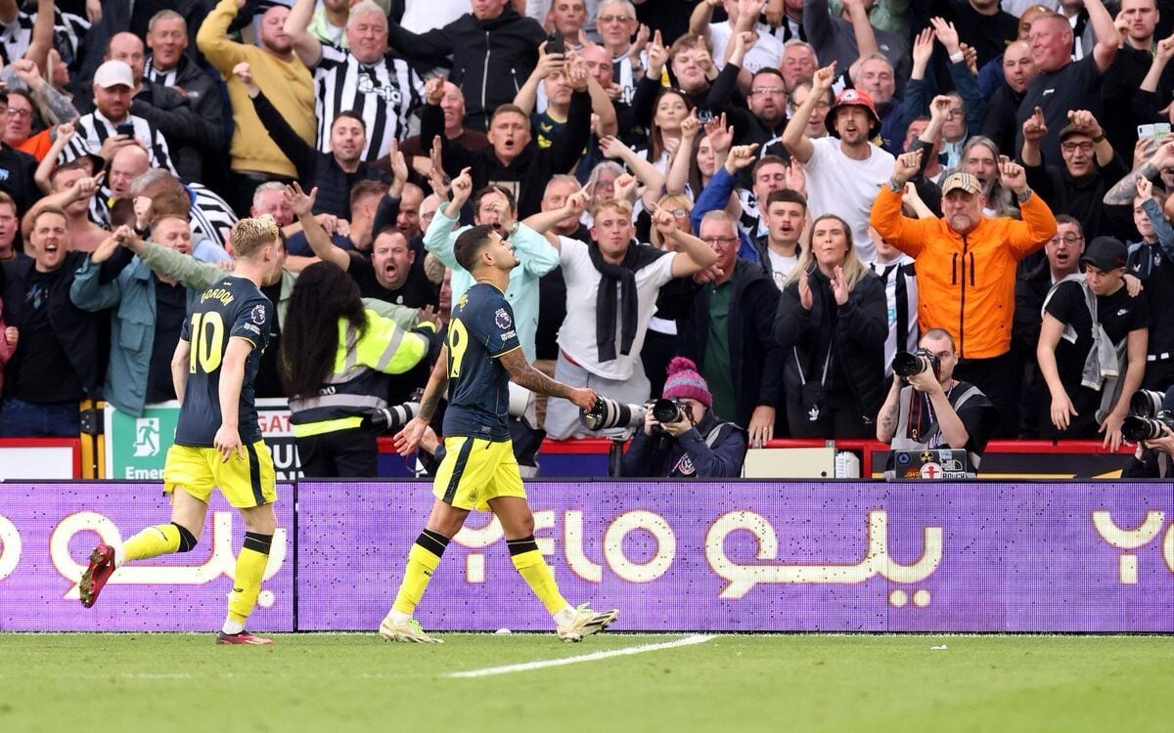 Newcastle atropela o Sheffield United por 8 a 0 com gols de oito jogadores na Premier League