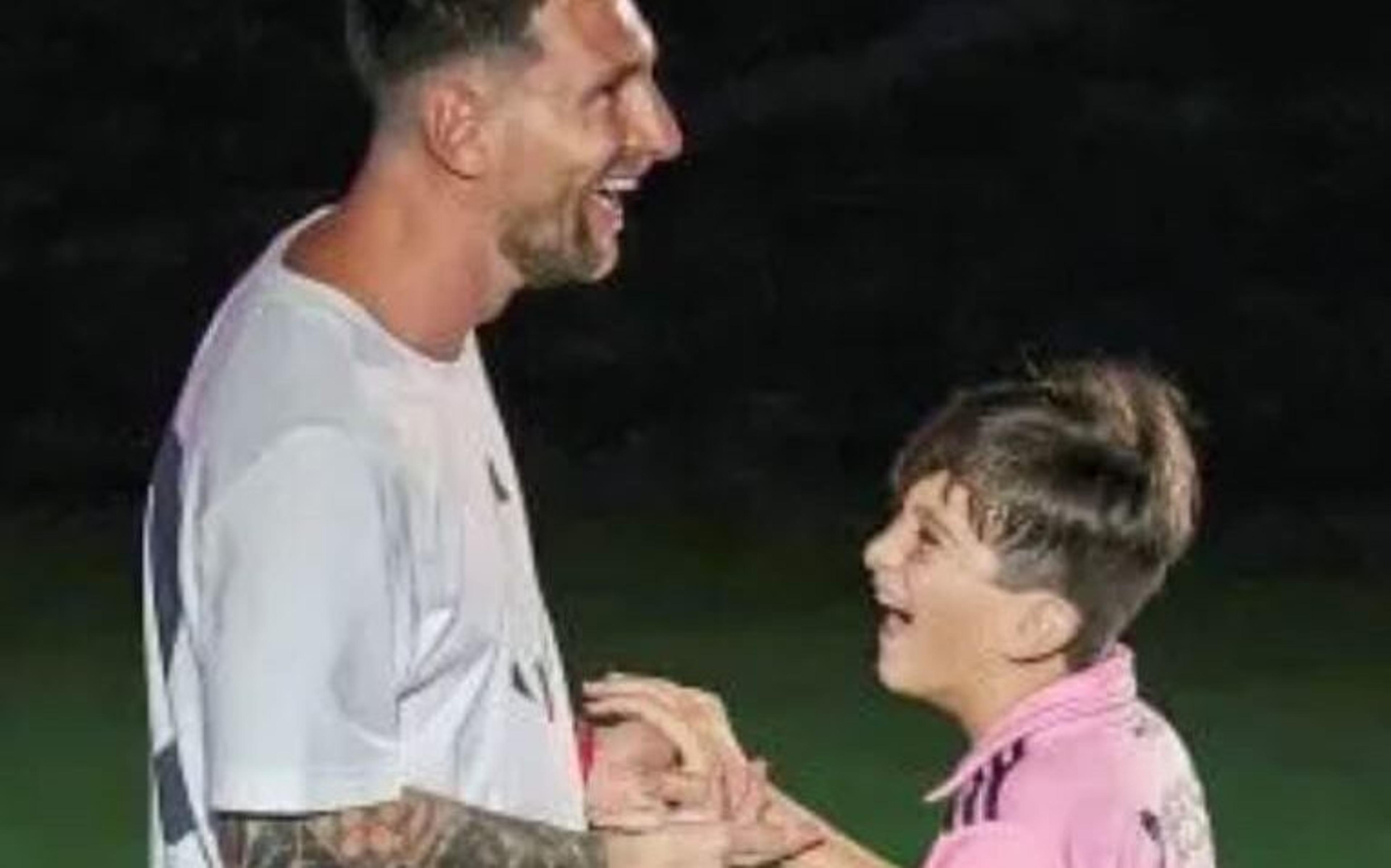 Messi ataca como ‘treinador’ do seu filho no Inter Miami