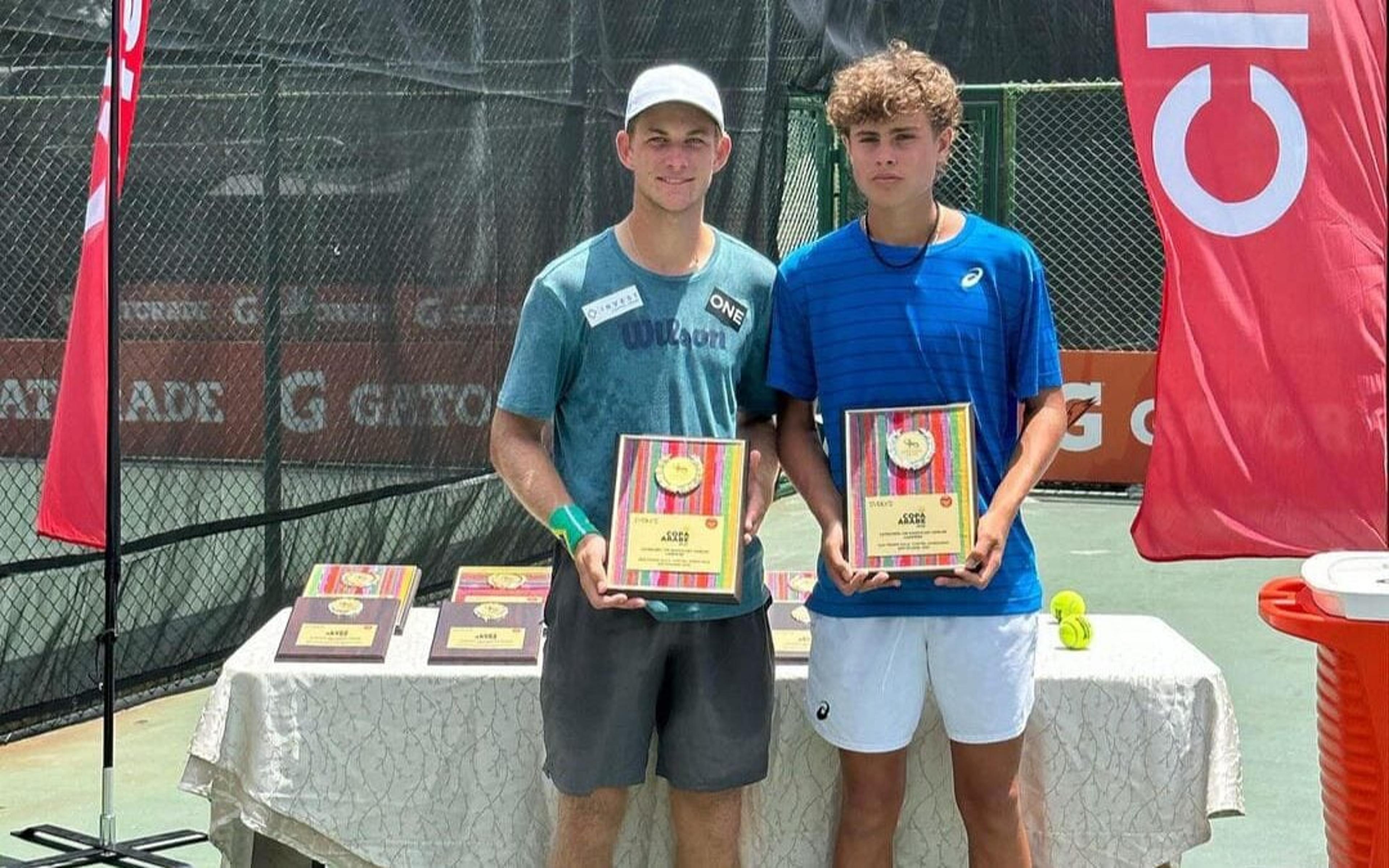 Lucca Pignaton é campeão de duplas em San Pedro Sula, em Honduras