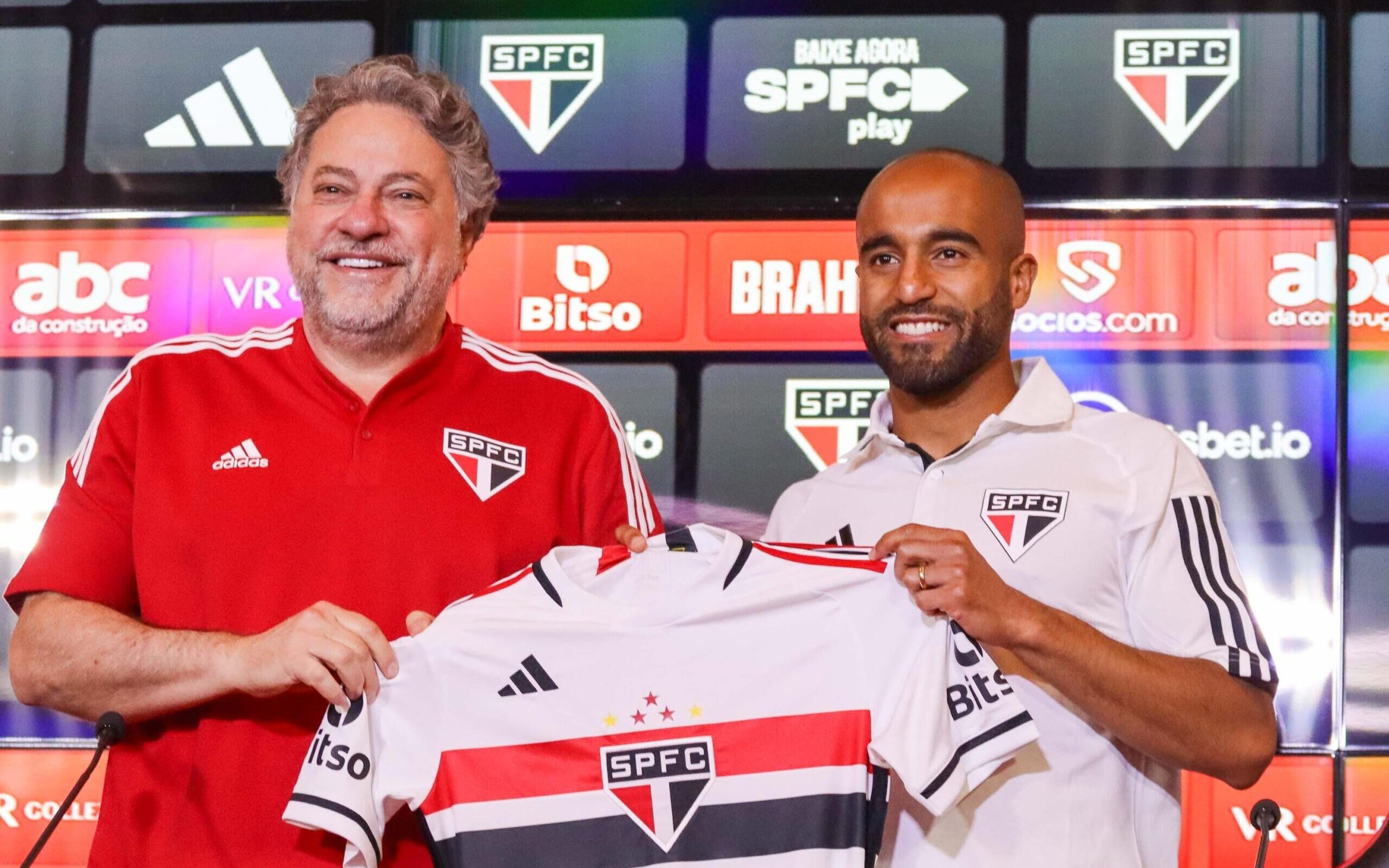 Casares revela ‘plano’ para permanência de Lucas Moura no São Paulo