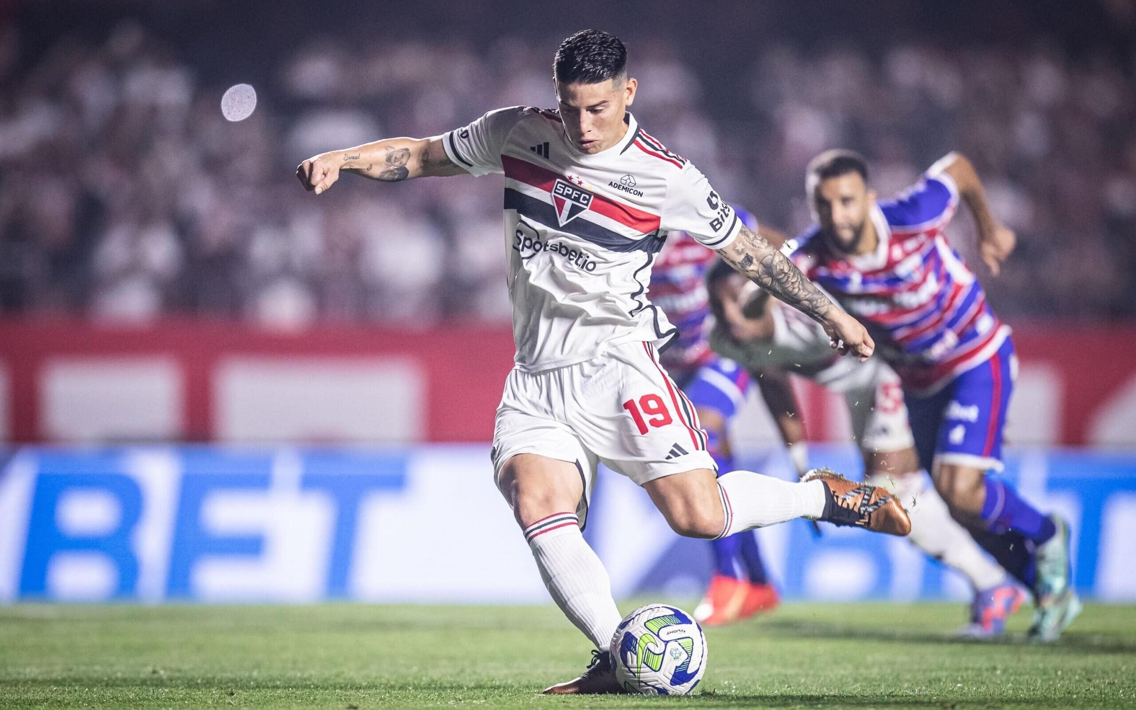 Erros só no São Paulo? Confira os números de James Rodríguez em cobranças de pênaltis