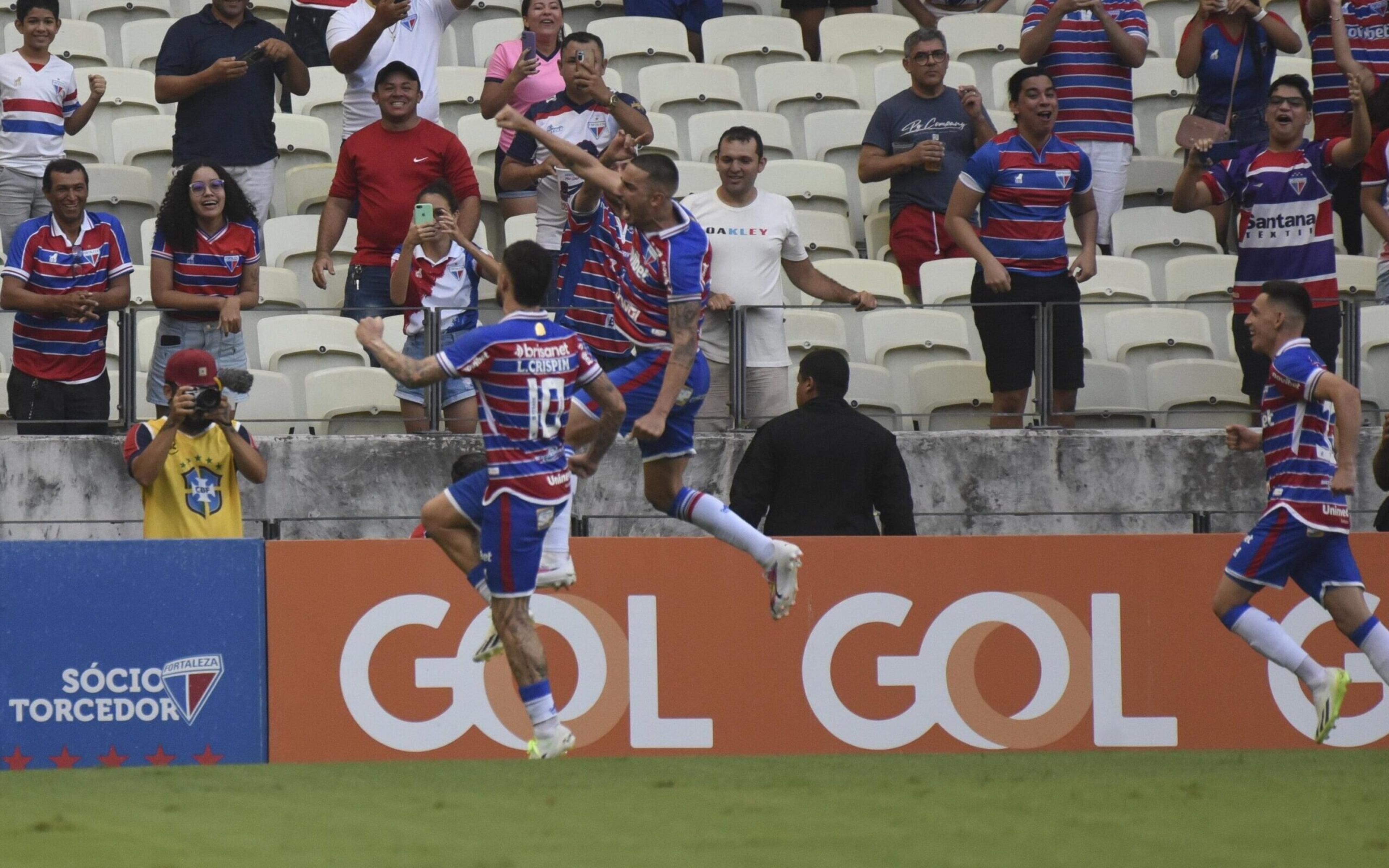 Crispim lamenta empate do Fortaleza e pede apoio da torcida em decisão na Sul-Americana