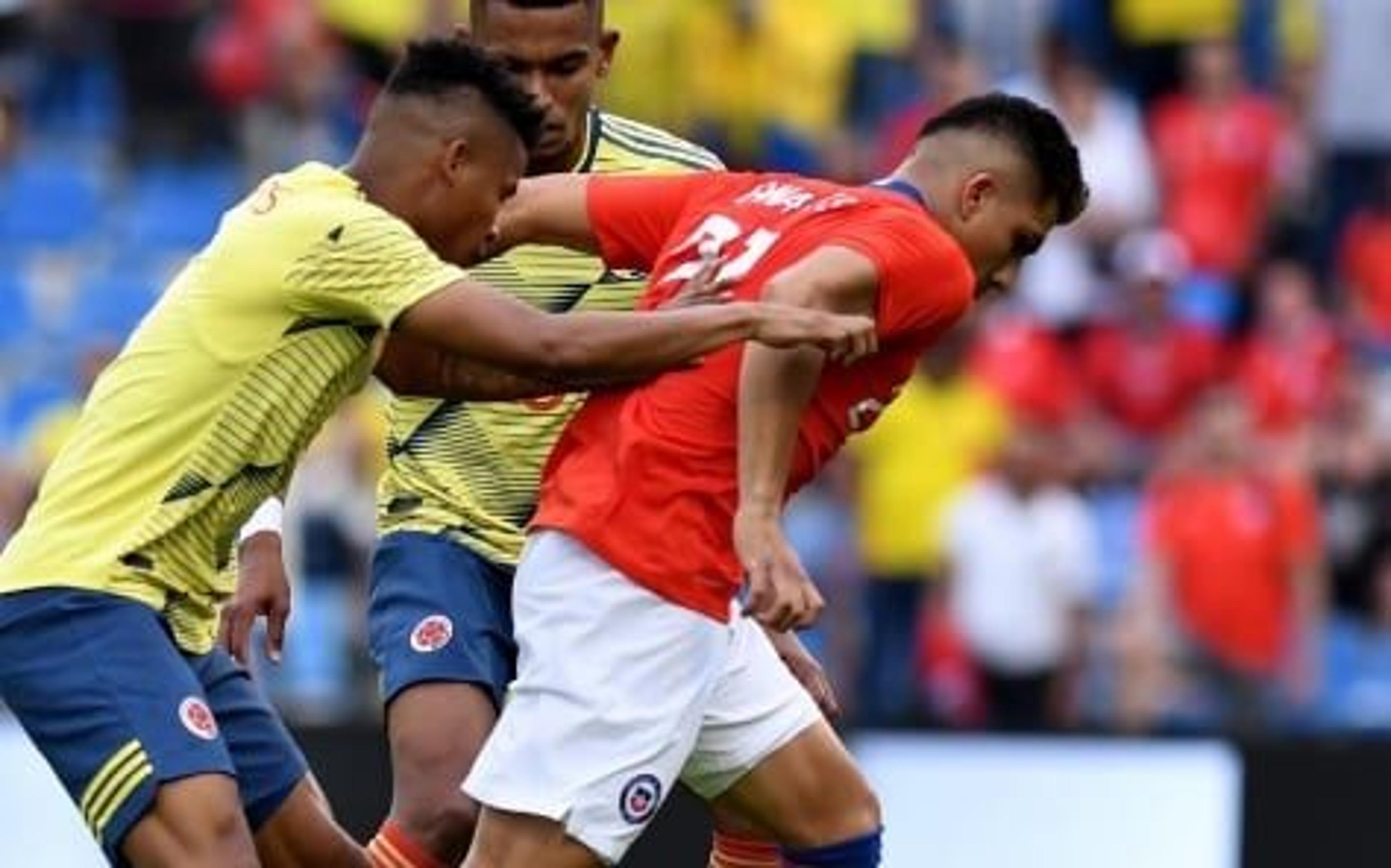 Onde assistir e prováveis times em Chile x Colômbia pelas Eliminatórias