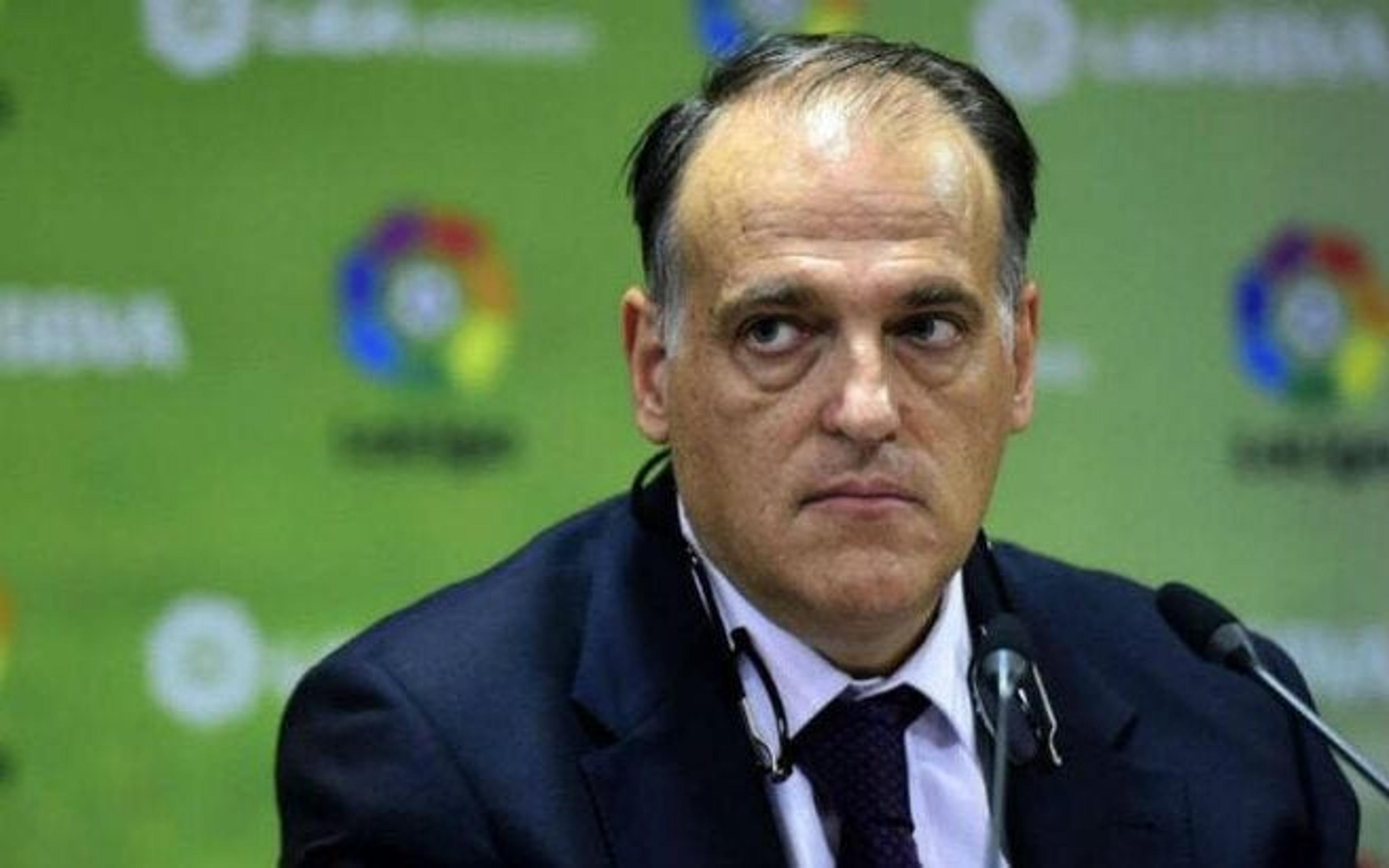 Presidente da LaLiga, Javier Tebas detona Florentino Pérez: ‘É ruim para o futebol’