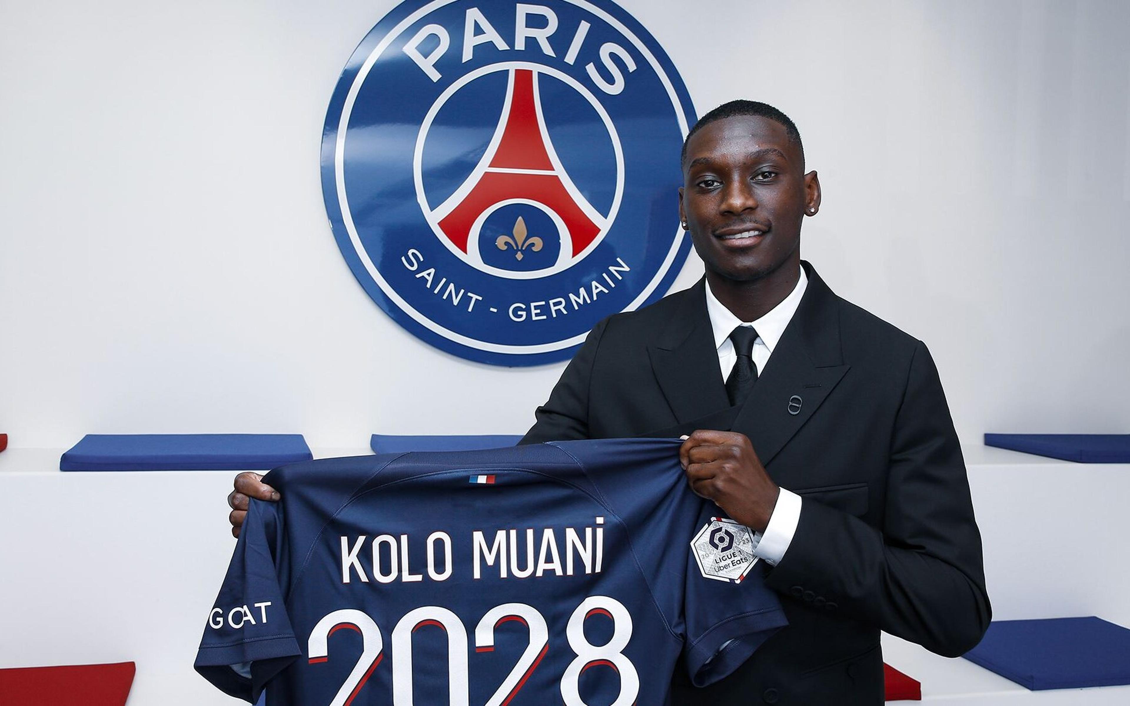 Paris Saint-Germain anuncia contratação de Kolo Muani, destaque da última temporada, por cinco anos