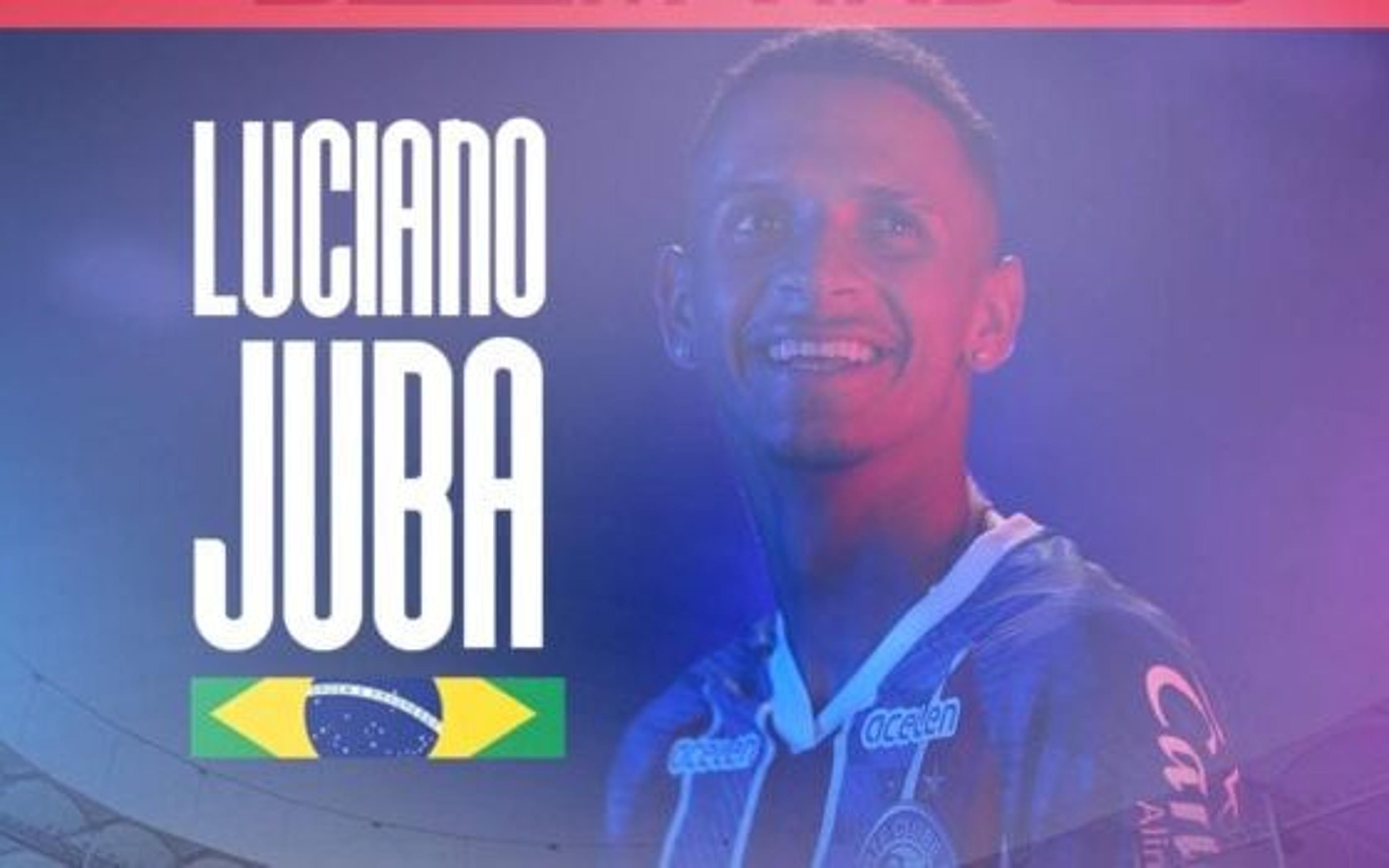 Atacante Luciano Juba é anunciado pelo Bahia