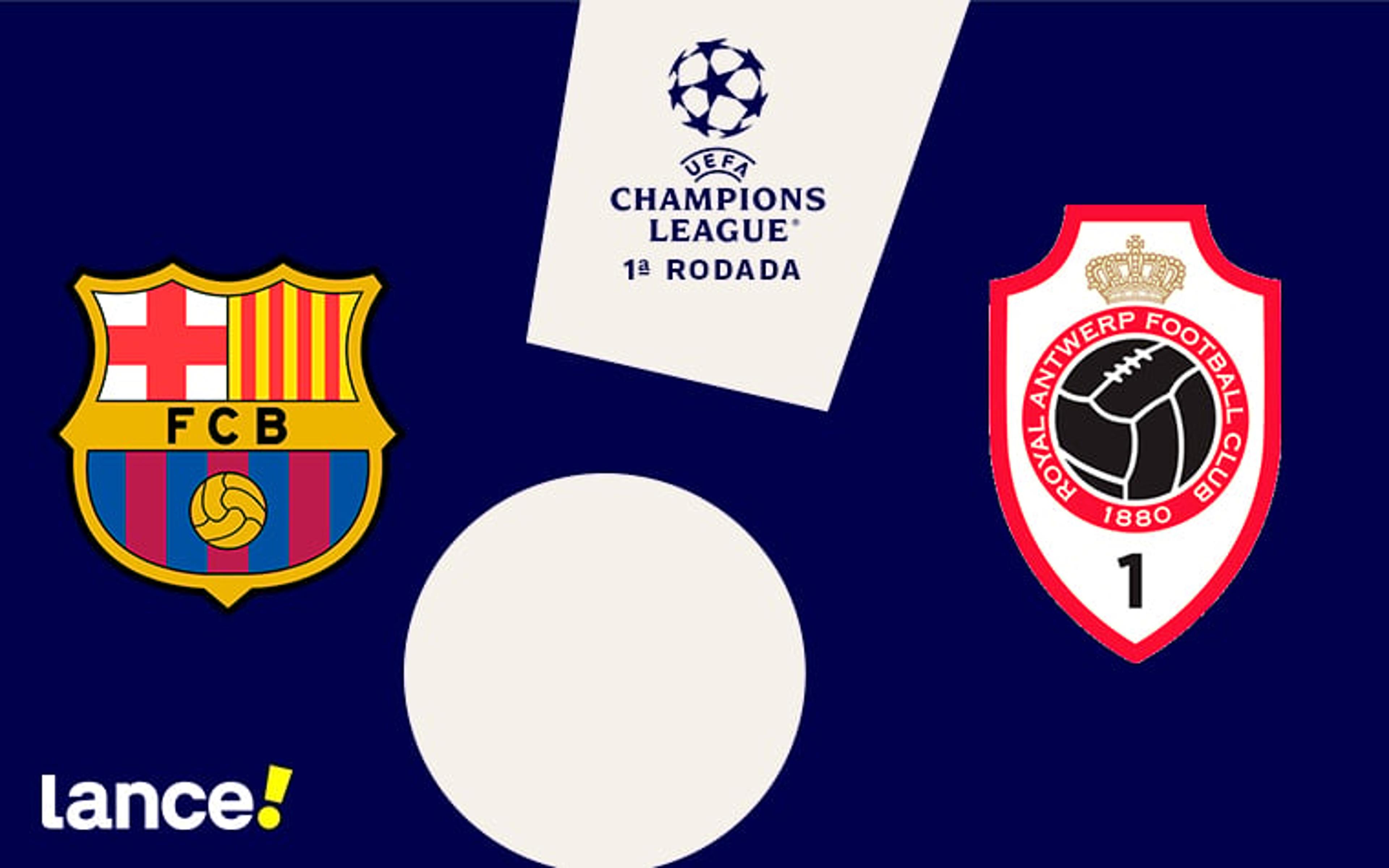 Barcelona x Royal Antwerp: onde assistir ao vivo, horário e escalações do jogo pela Champions League