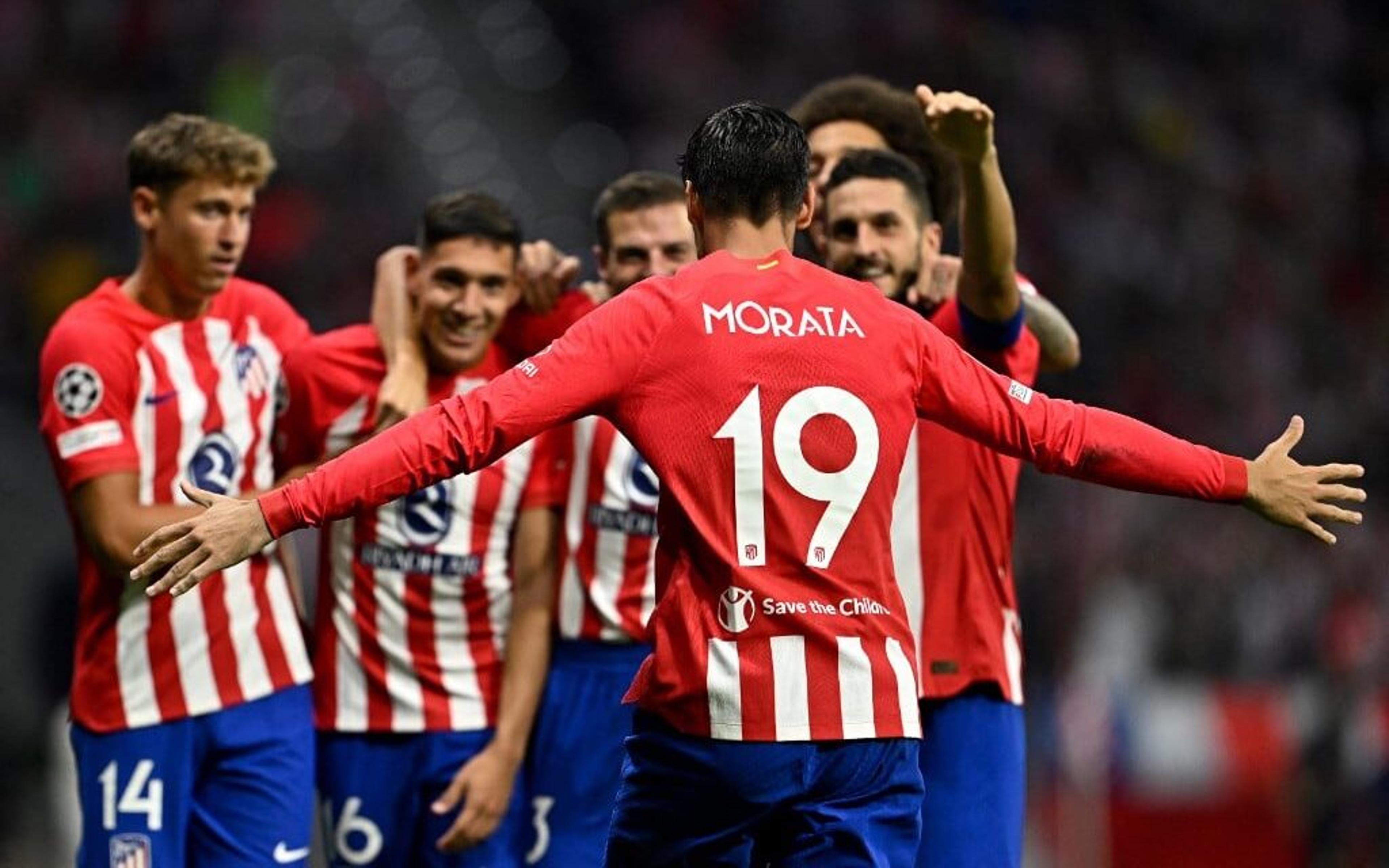 Em jogo de cinco gols, Morata brilha e Atlético de Madrid vence o Feyenoord pela Champions League