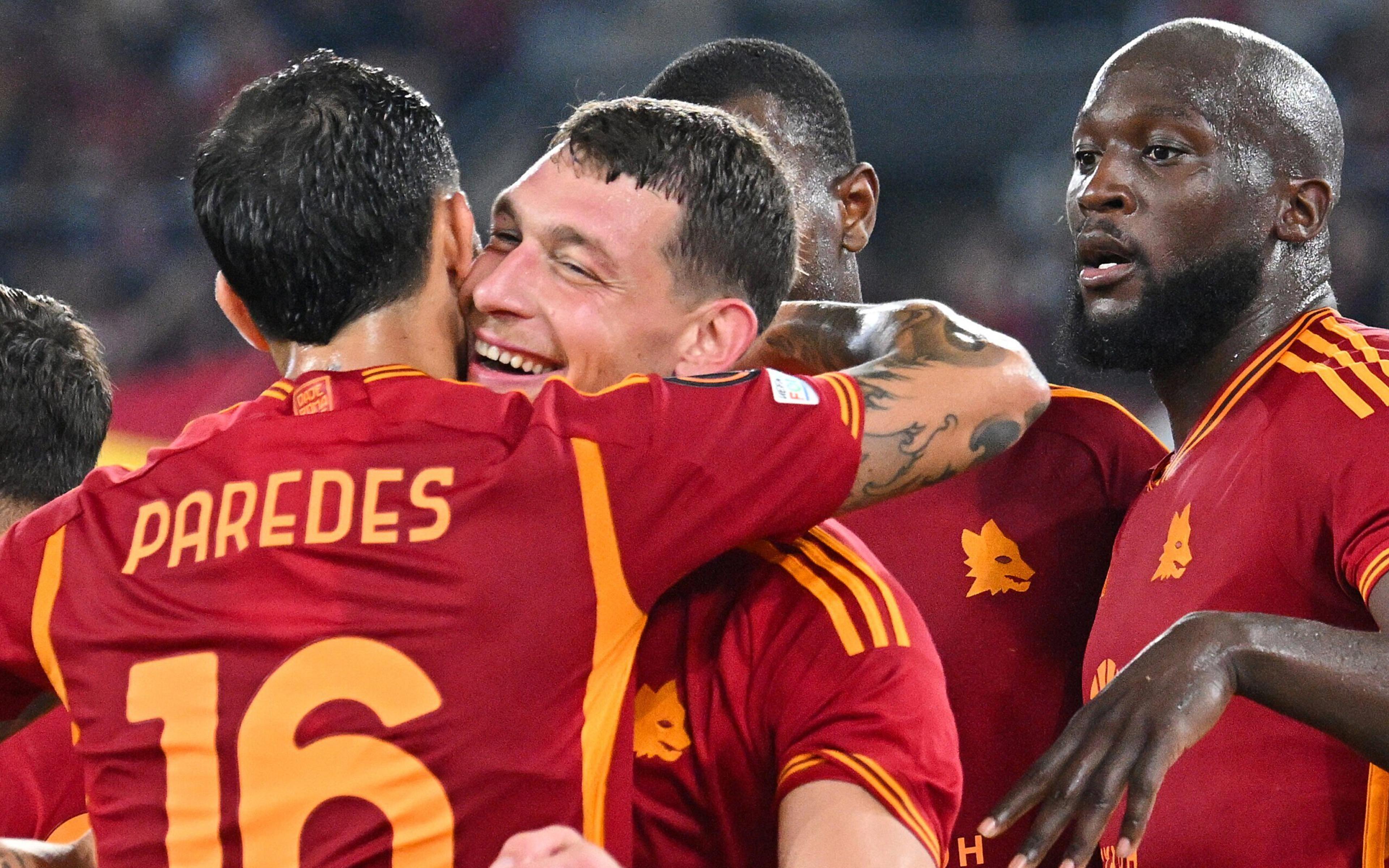 Roma espanta crise e goleia Servette em casa pela Liga Europa