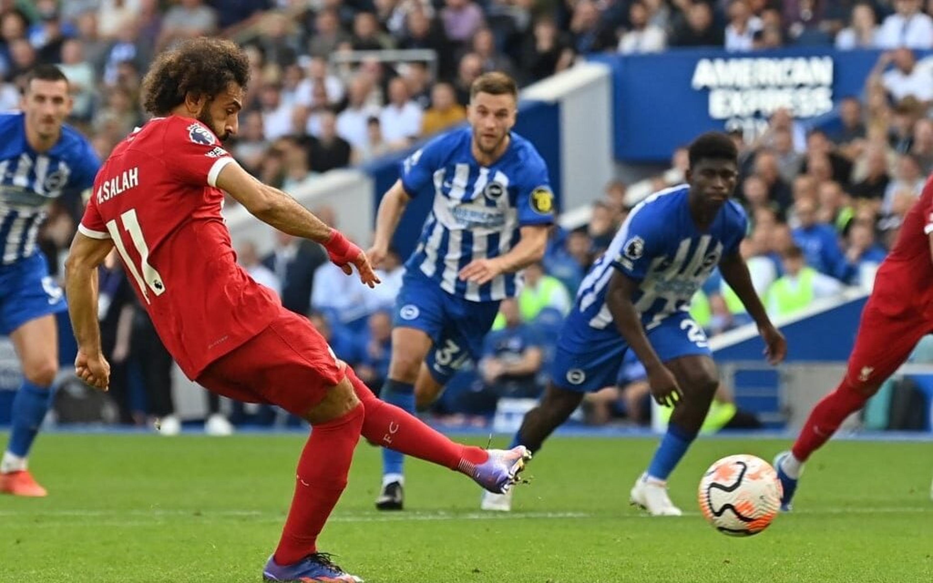 Liverpool sofre empate do Brighton no fim, e Paquetá brilha contra o Newcastle: confira os resultados do dia na Premier League