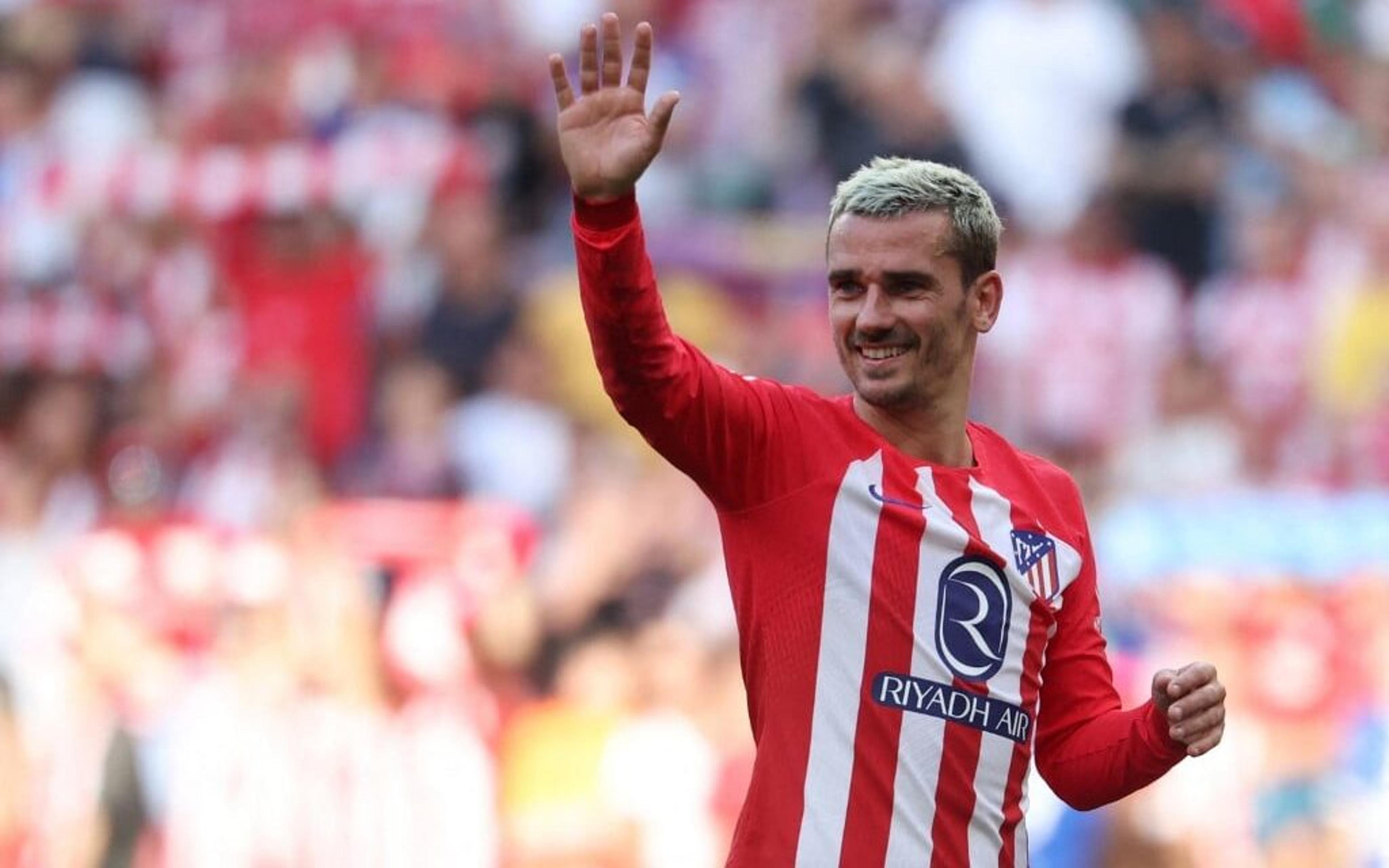 Griezmann decide no fim, e Atlético de Madrid bate Real Sociedad pelo Campeonato Espanhol