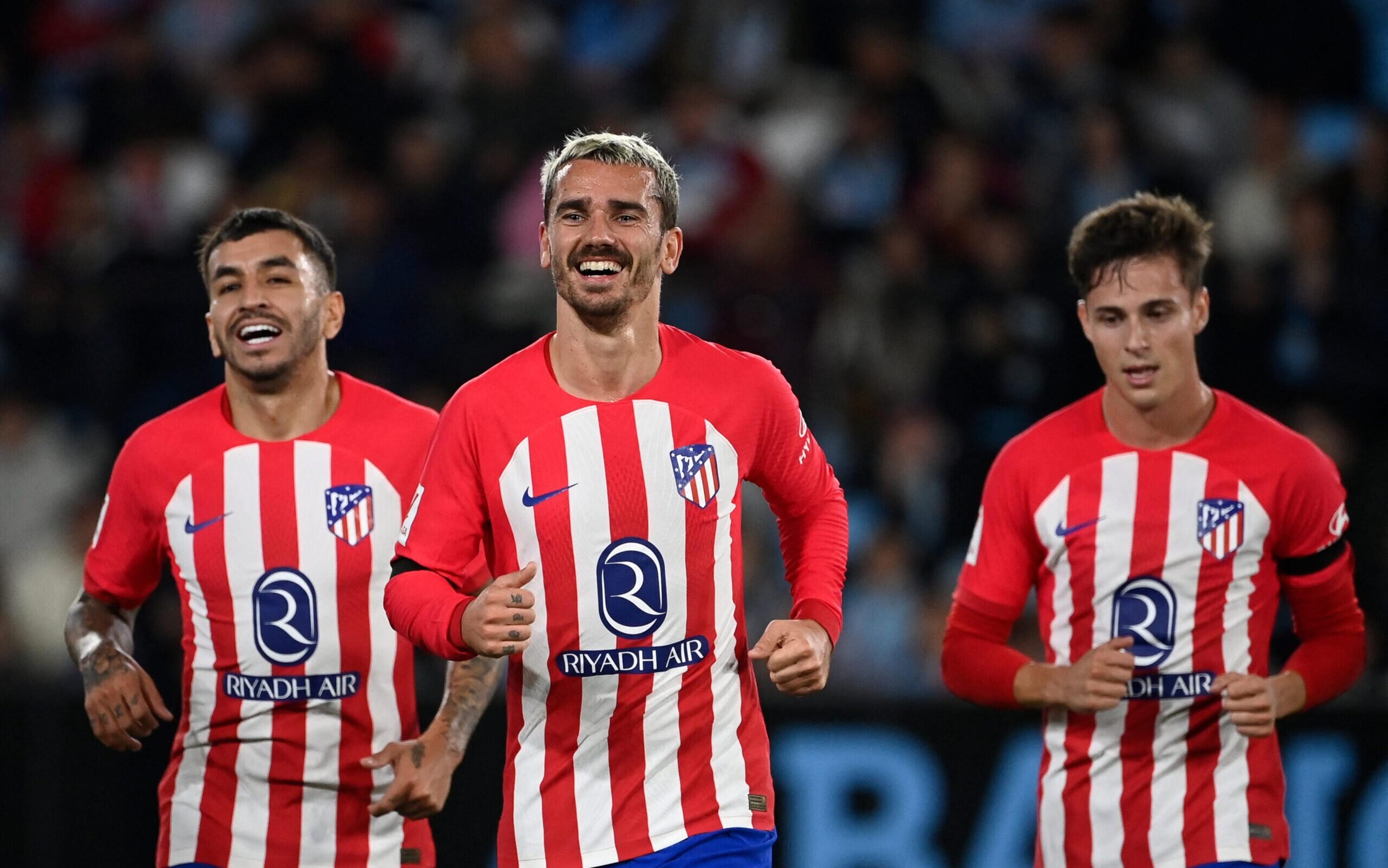 Com show de Griezmann, Atlético de Madrid vence Celta de Vigo fora de casa pela LaLiga