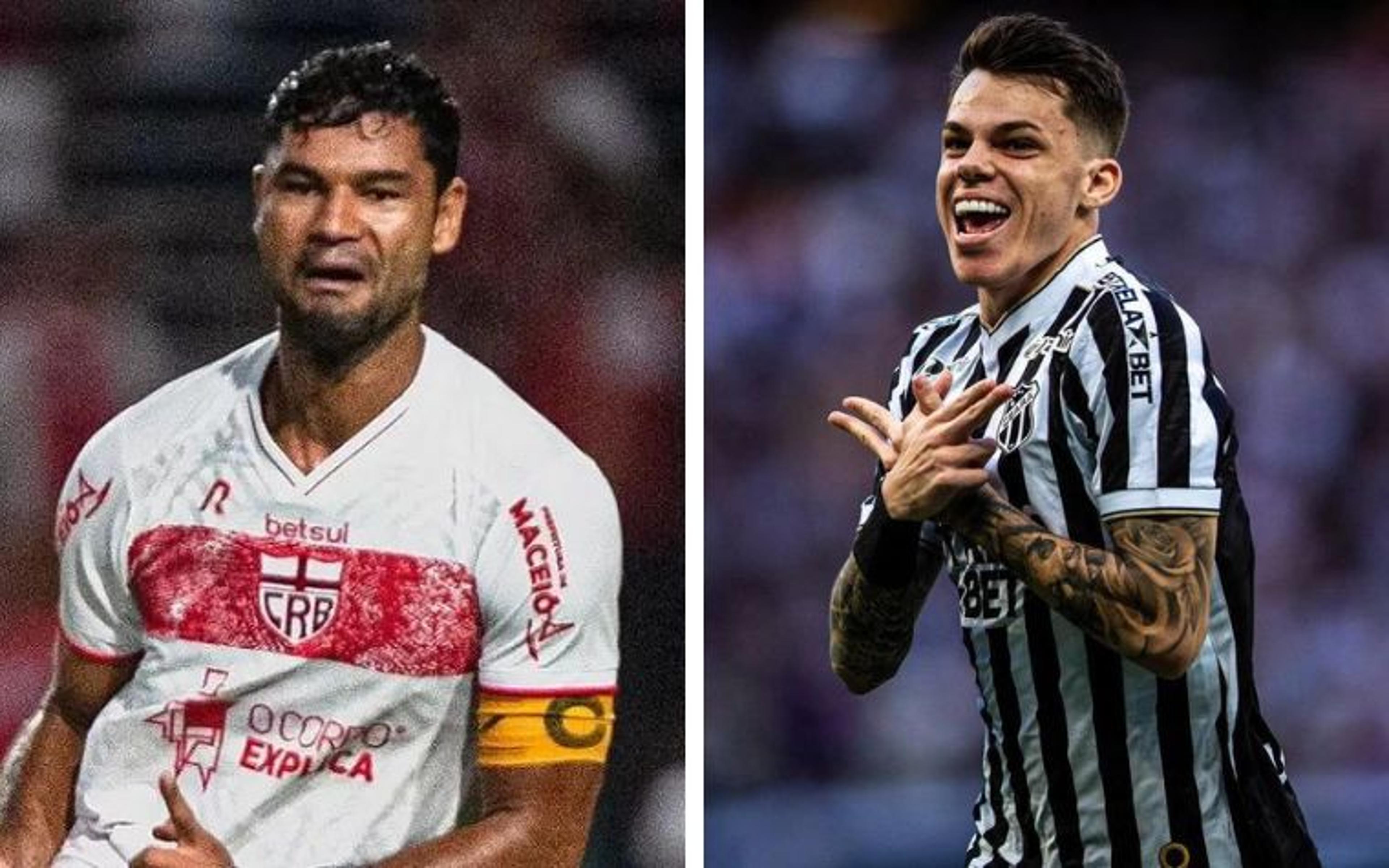 CRB x Ceará: onde assistir ao vivo e horário do jogo pela Série B