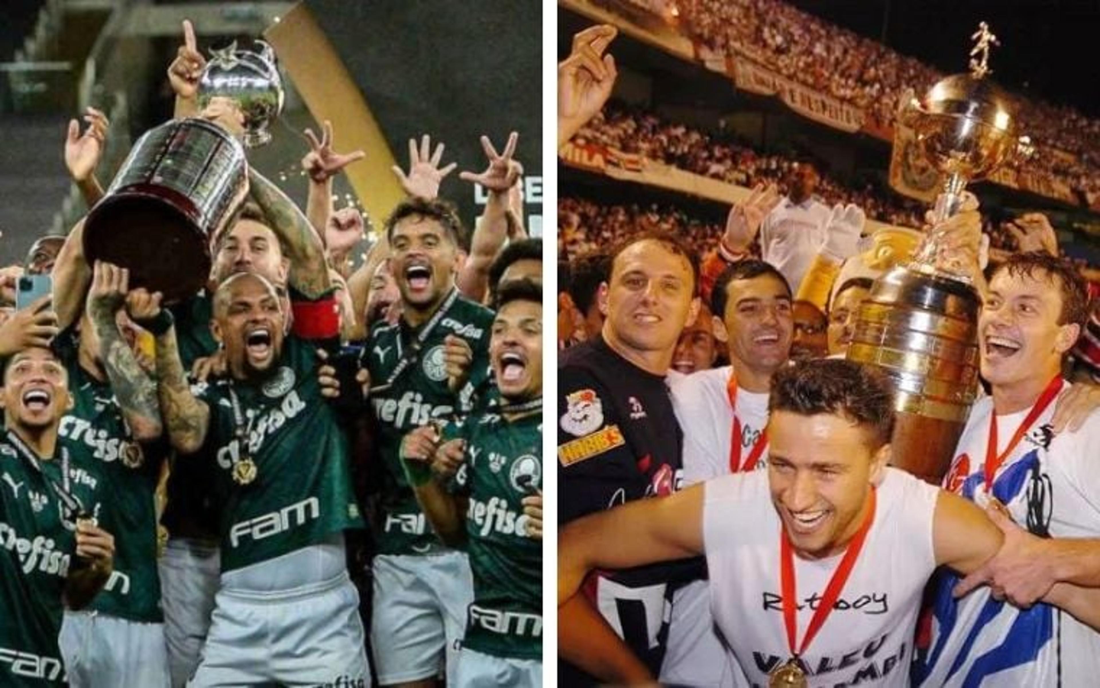 Quais são os clubes brasileiros com mais finais de Libertadores?